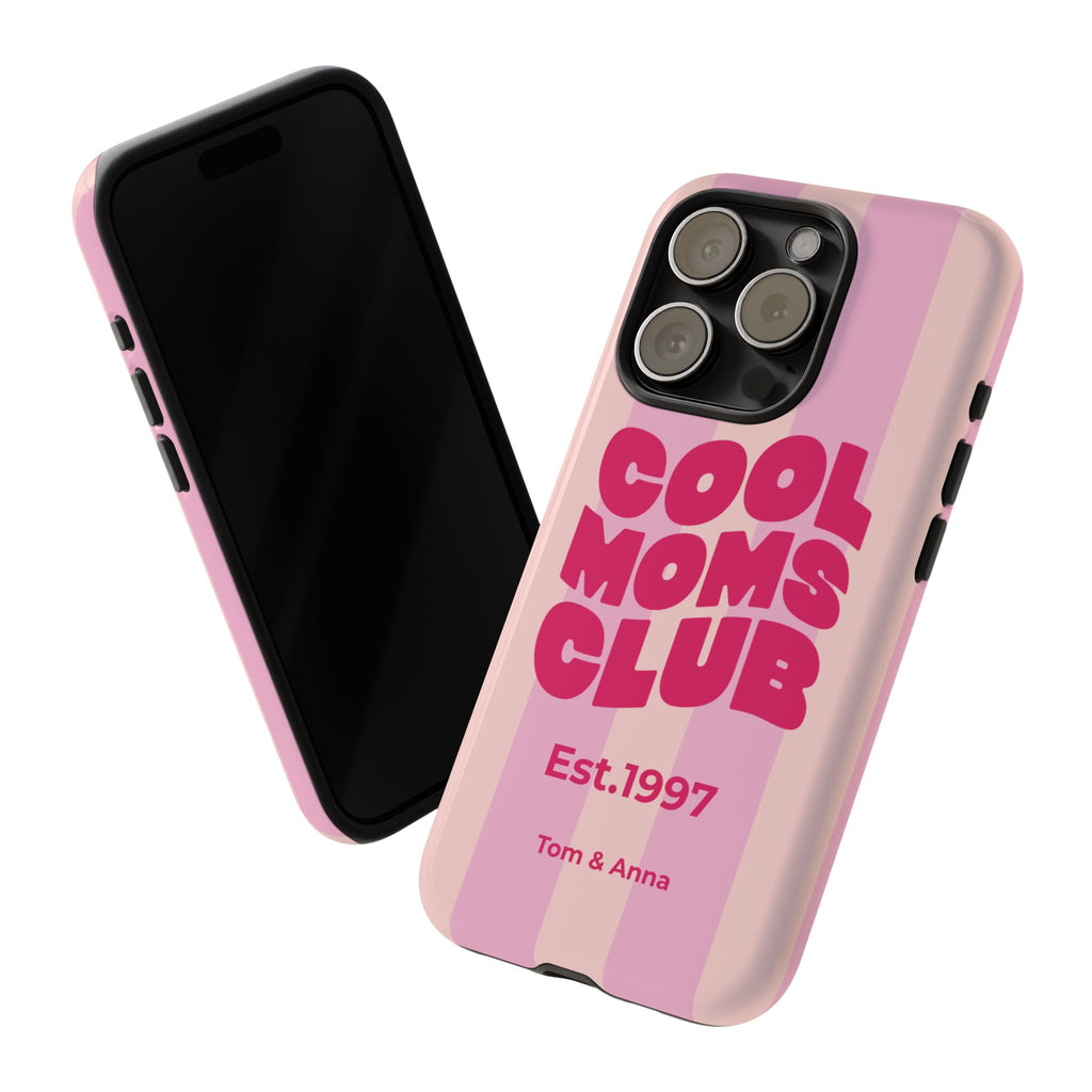 Phone Case Cool Moms Club & Names of children
