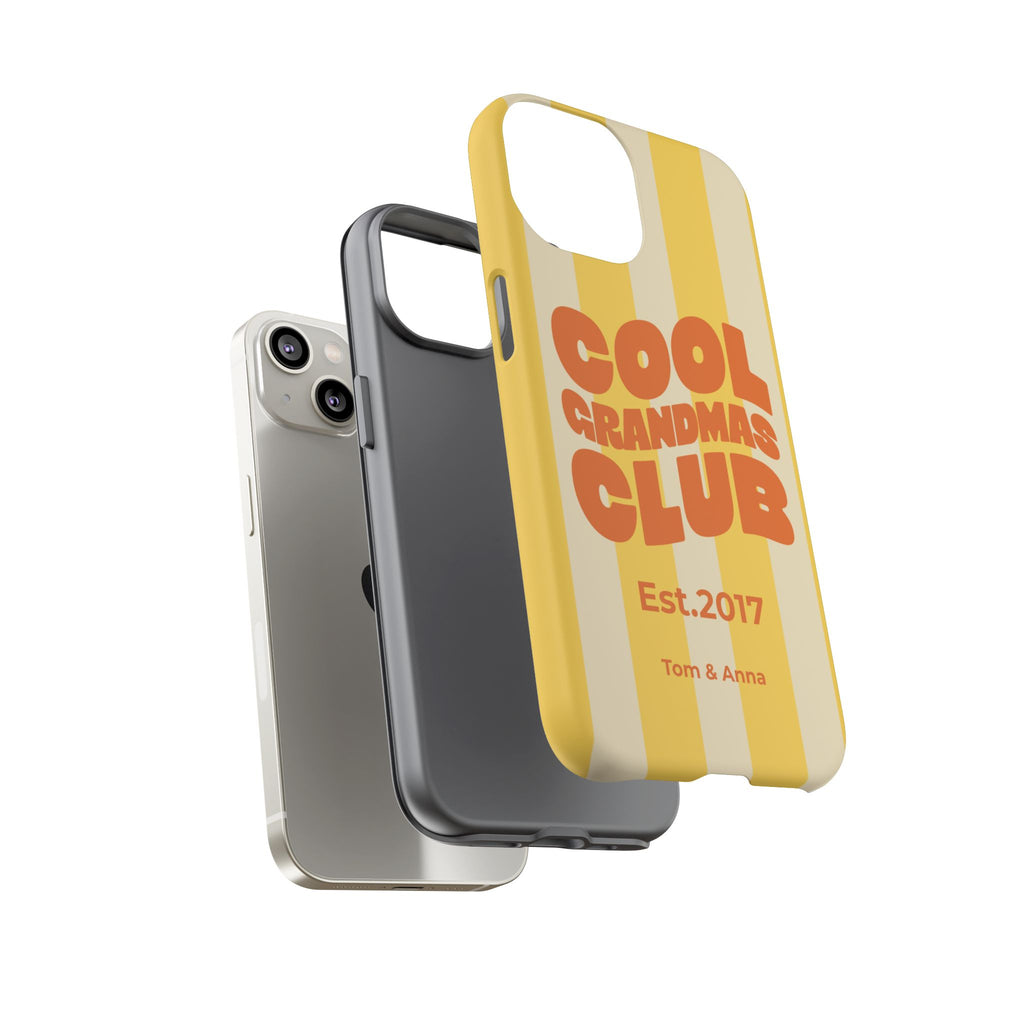 AUS - Phone Case Cool Grandmas Club & Names of children