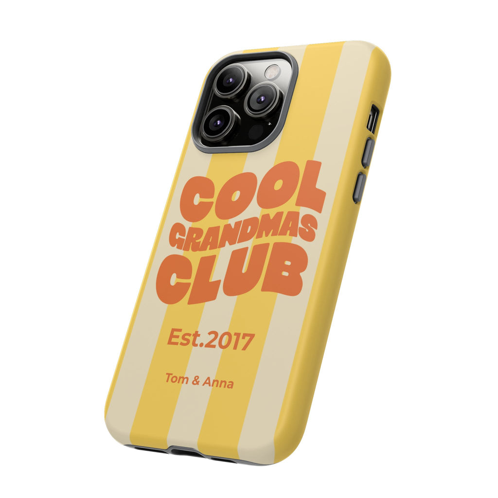 AUS - Phone Case Cool Grandmas Club & Names of children