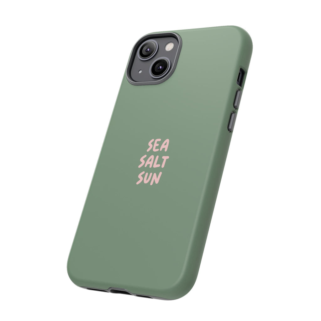 AUS - Phone Case Green color with custom text