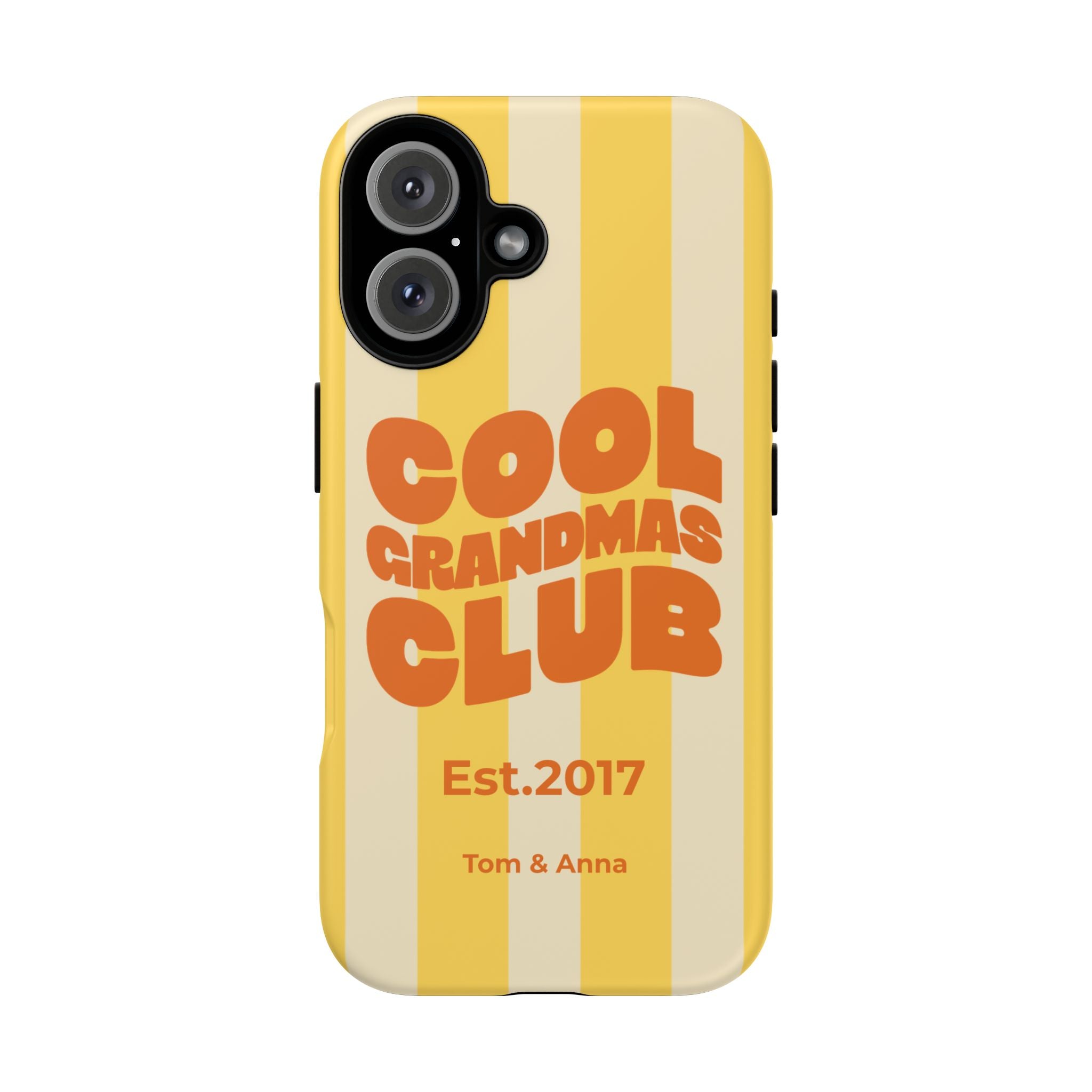 AUS - Phone Case Cool Grandmas Club & Names of children