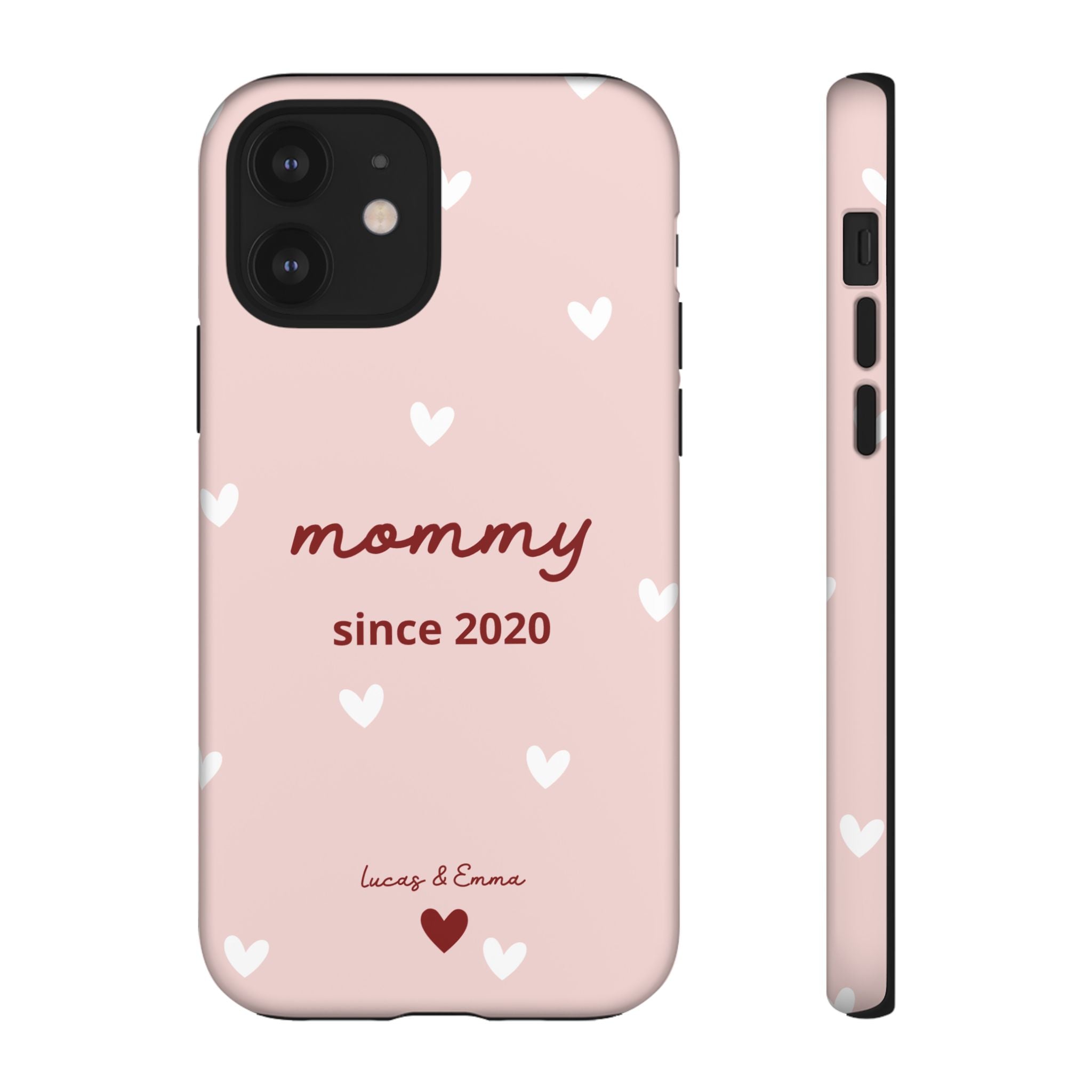 AUS - Phone Case Mommy or Grandma Since with Date & Names