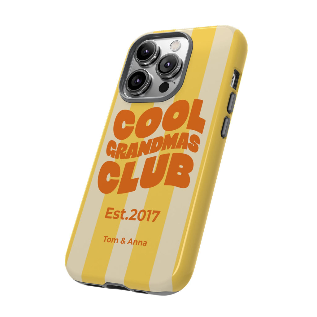 AUS - Phone Case Cool Grandmas Club & Names of children