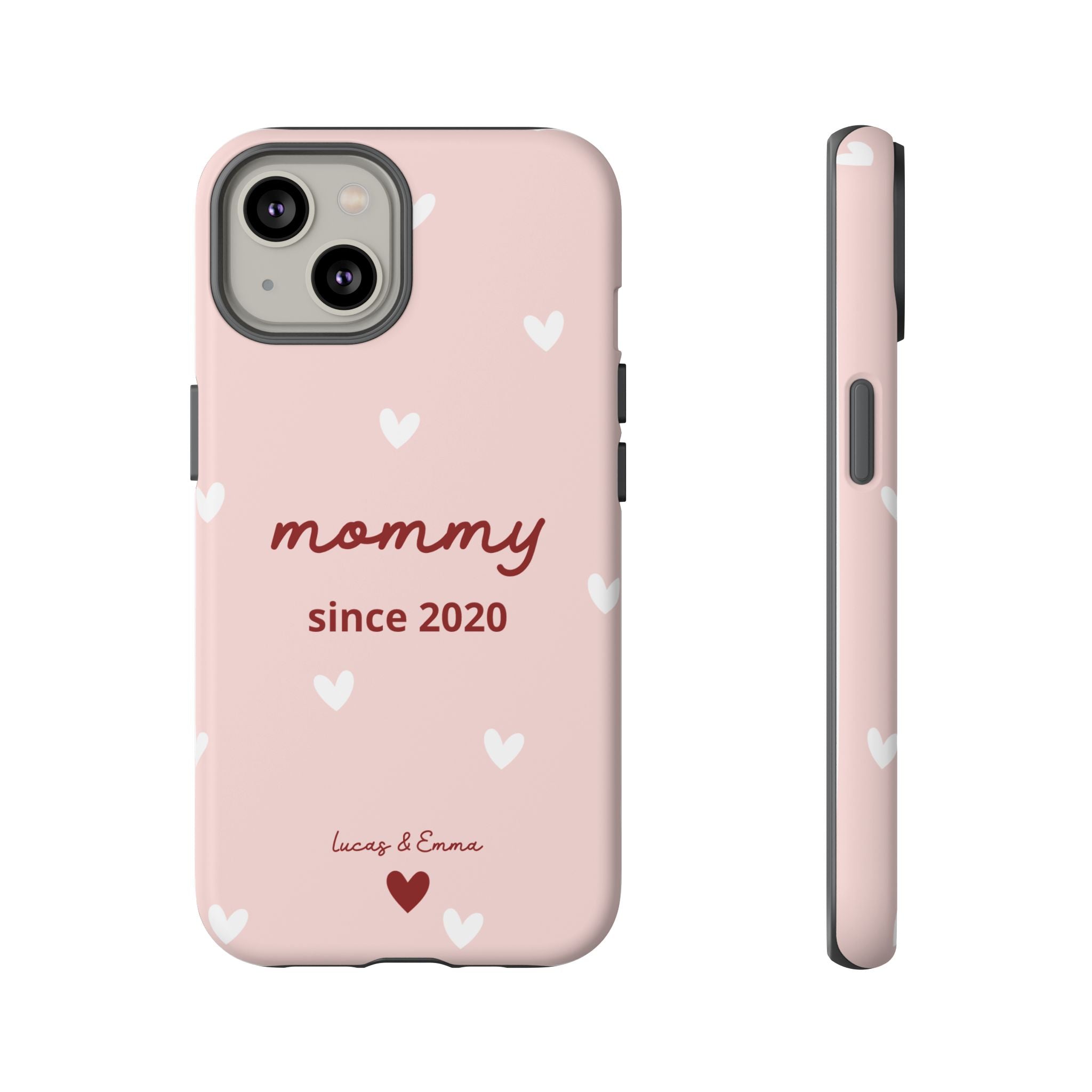 AUS - Phone Case Mommy or Grandma Since with Date & Names