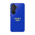 Phone Case Blue color with custom text