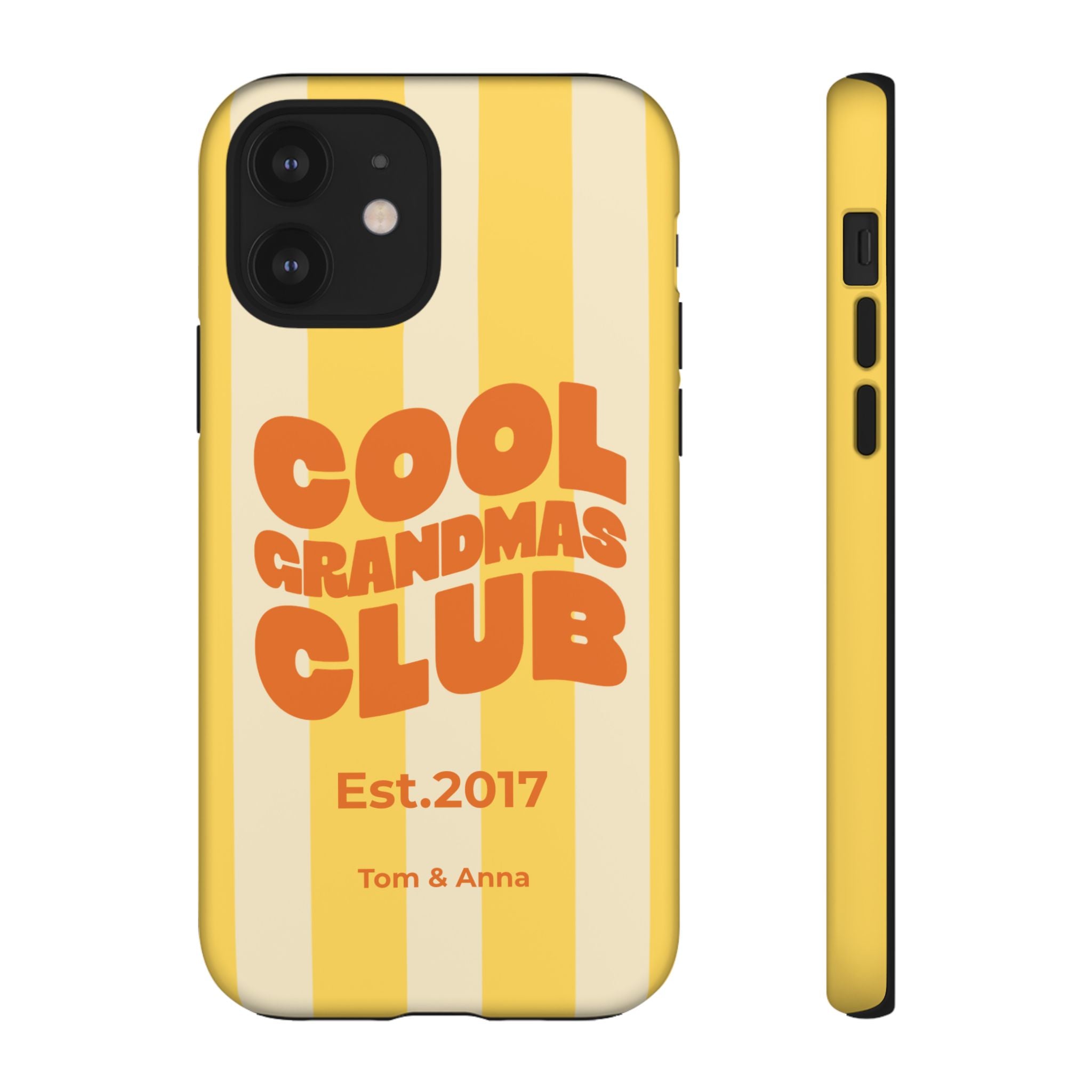 AUS - Phone Case Cool Grandmas Club & Names of children