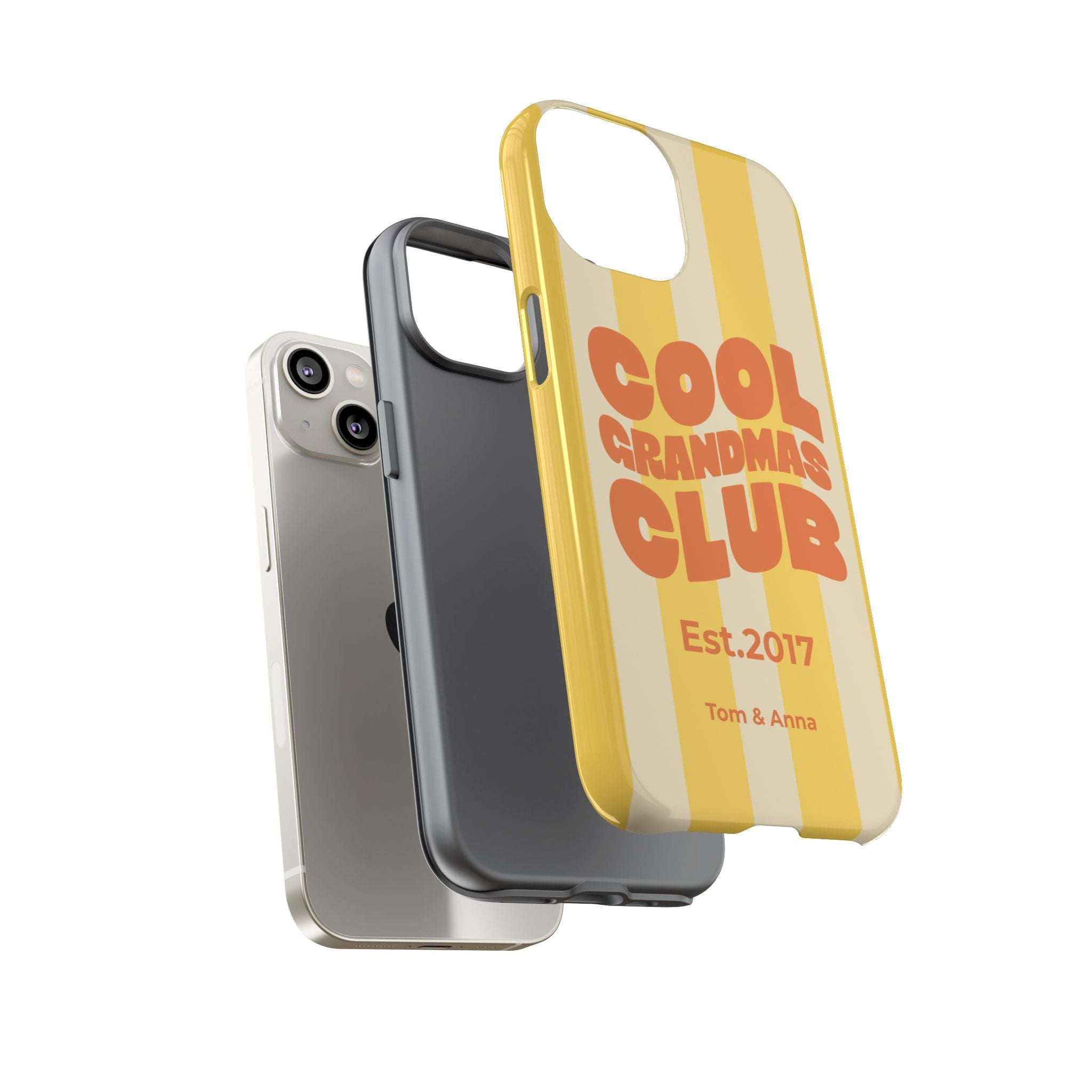 AUS - Phone Case Cool Grandmas Club & Names of children