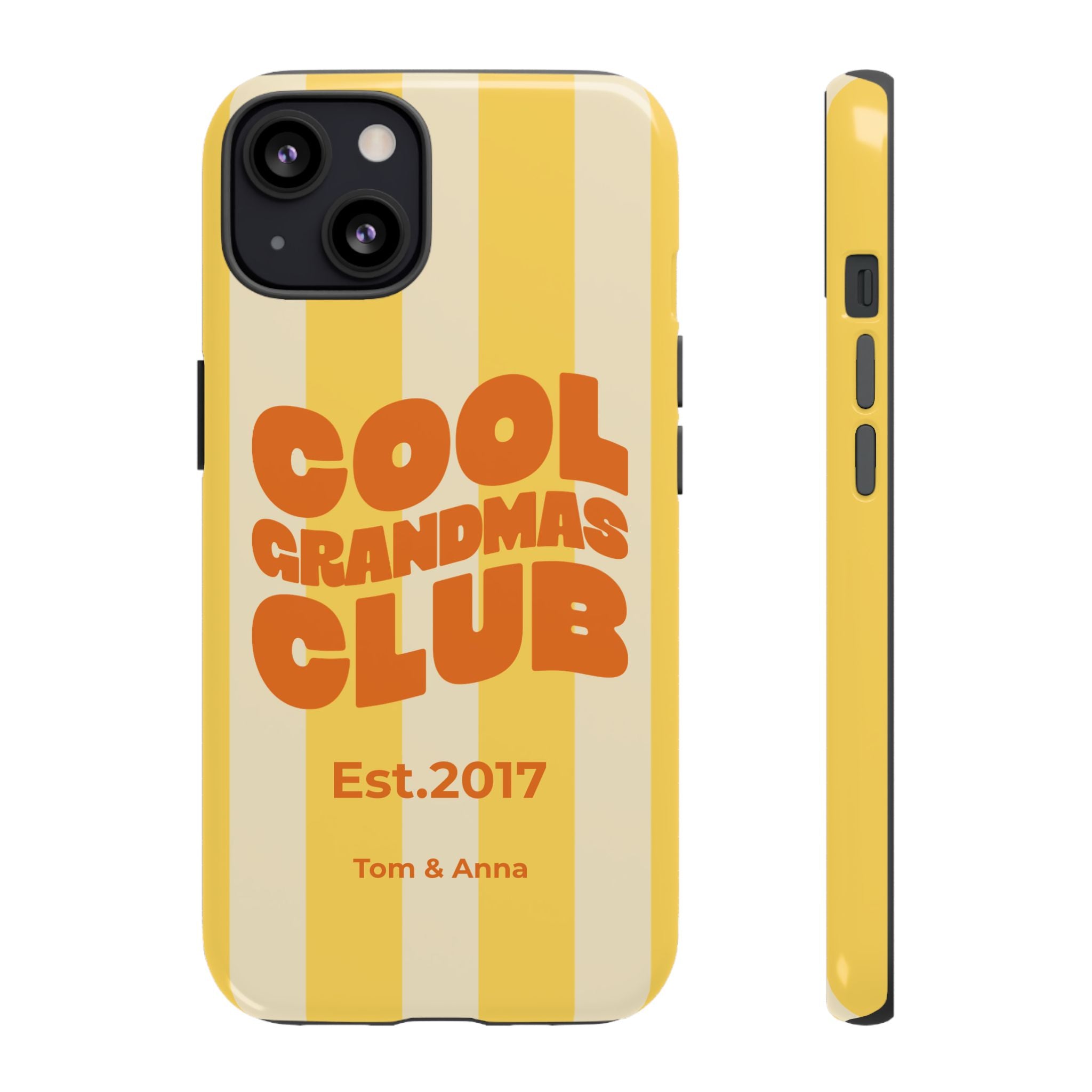 AUS - Phone Case Cool Grandmas Club & Names of children