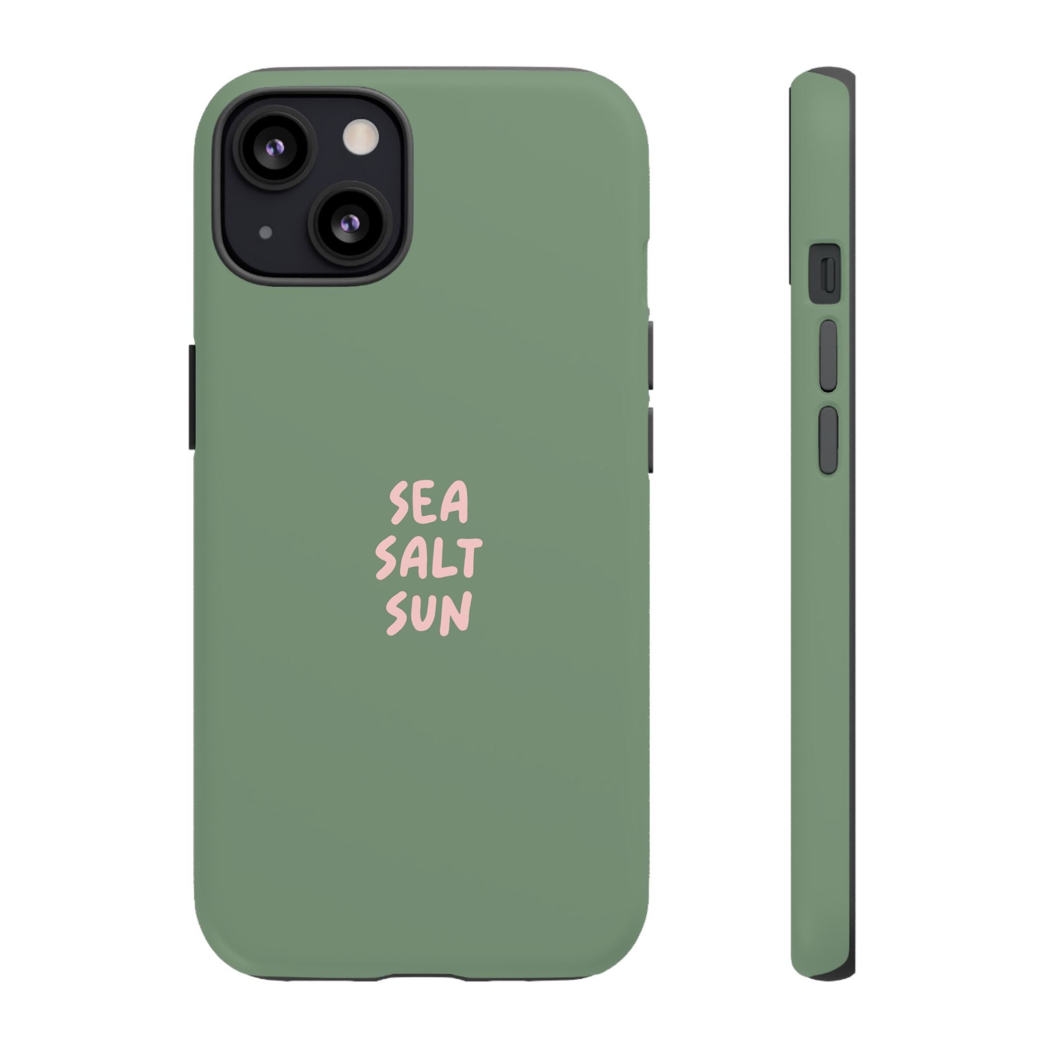 AUS - Phone Case Green color with custom text