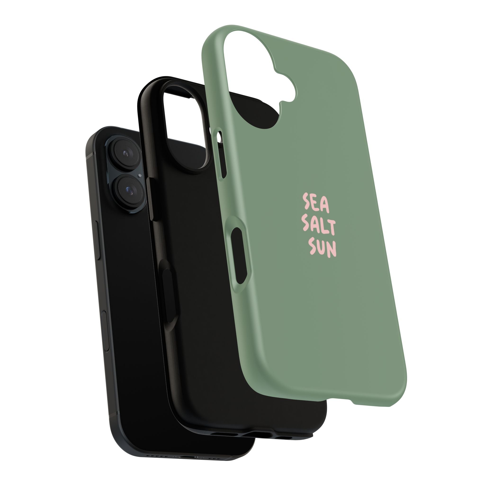 AUS - Phone Case Green color with custom text