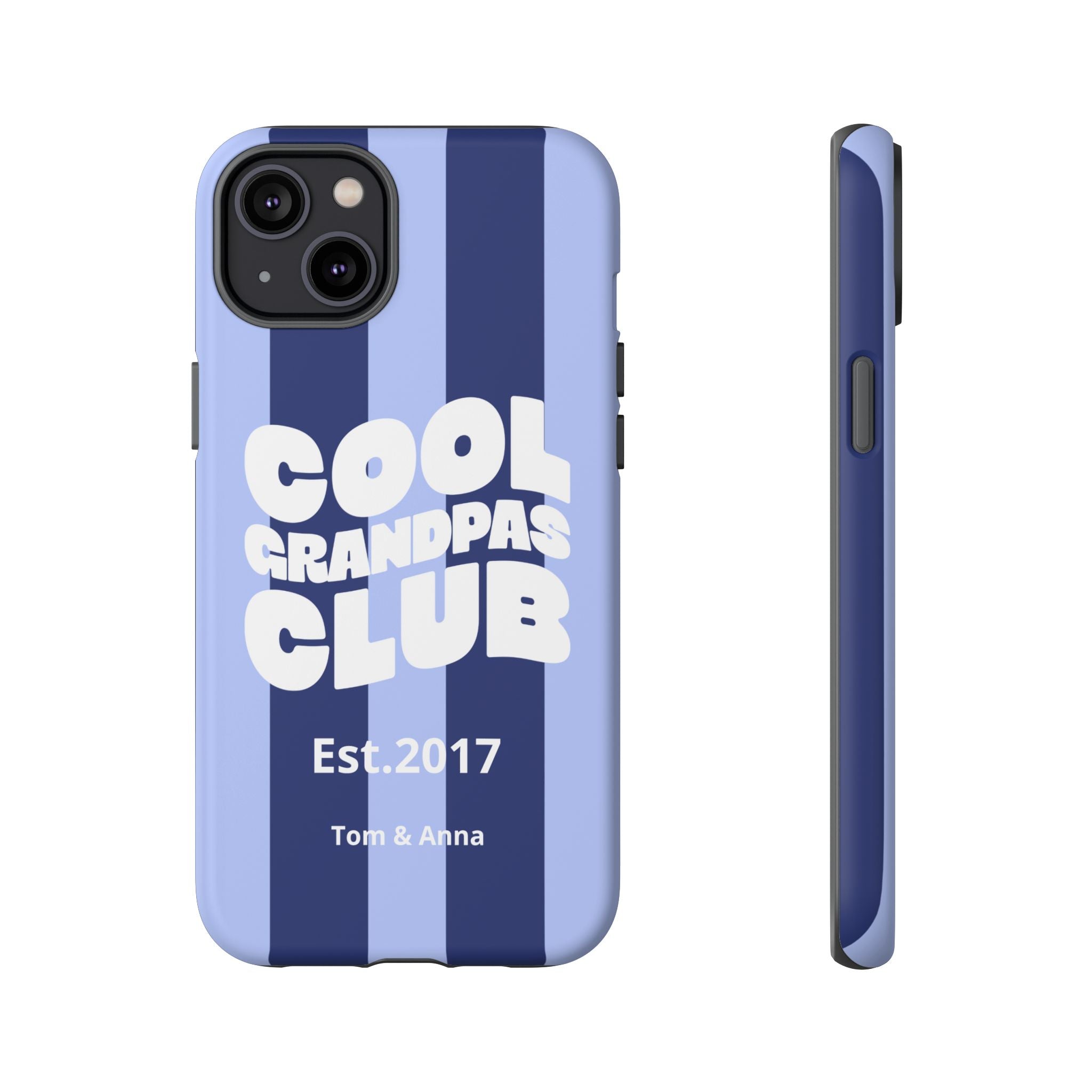 Phone Case Cool Grandpas Club & Names of grandchildren