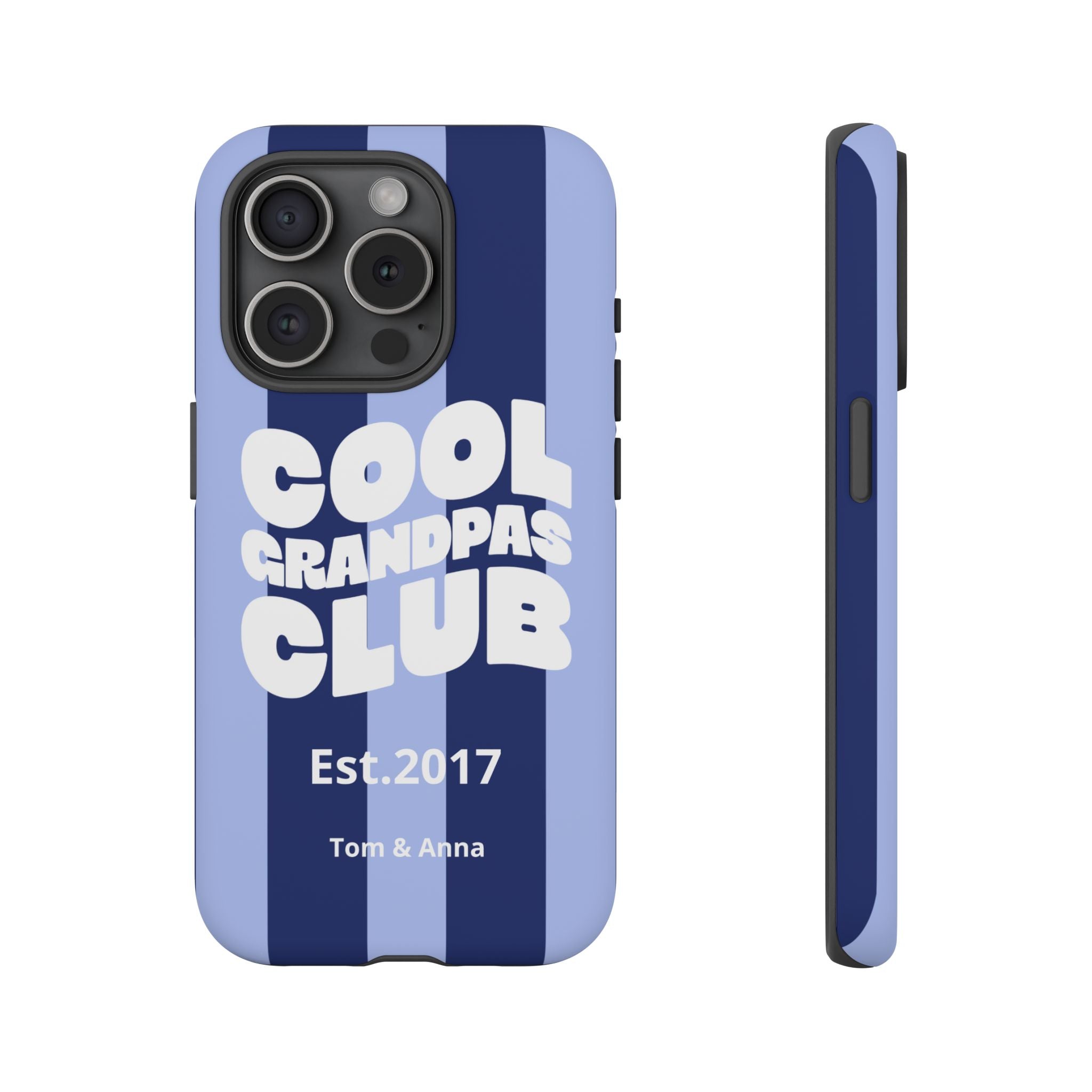 Phone Case Cool Grandpas Club & Names of grandchildren