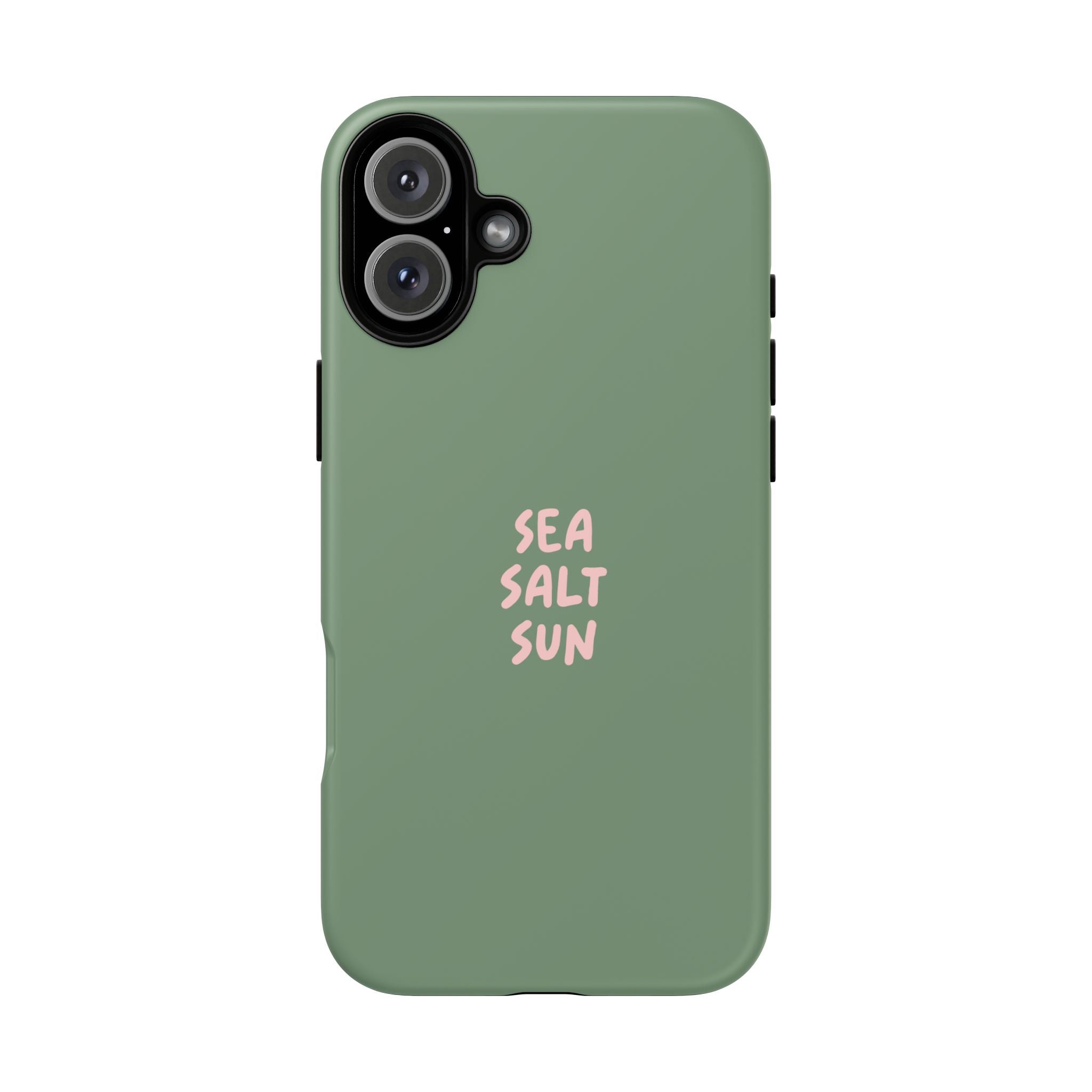 AUS - Phone Case Green color with custom text