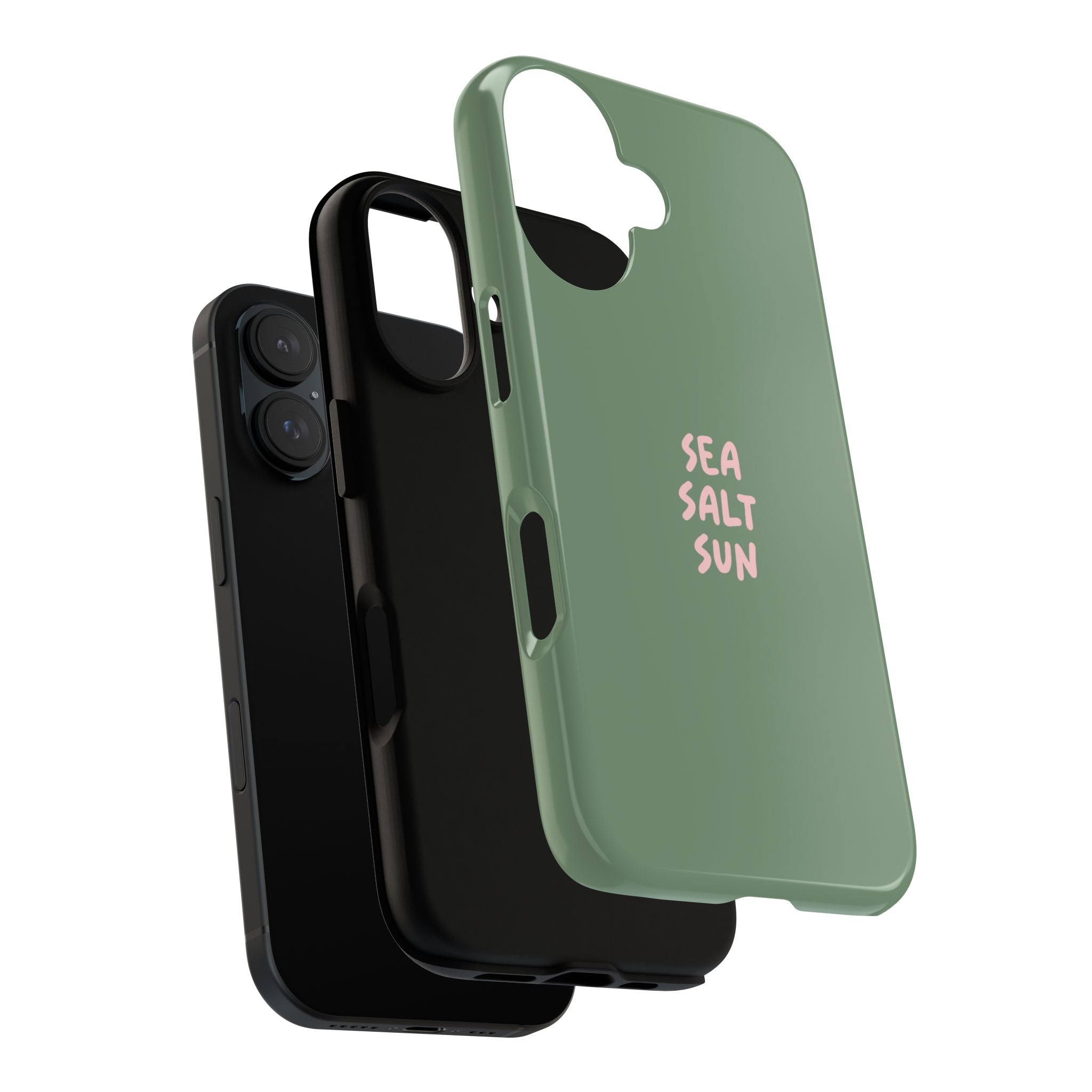 AUS - Phone Case Green color with custom text