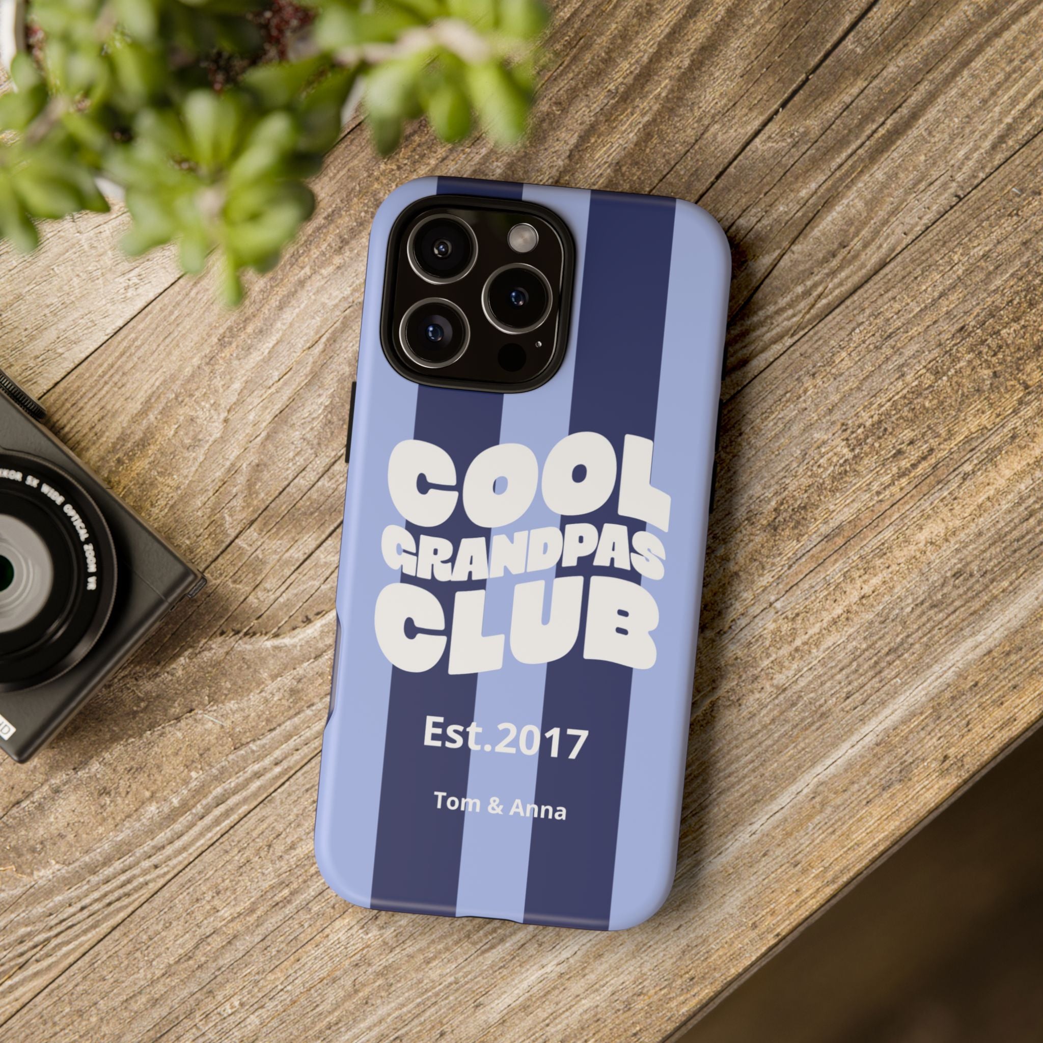 Phone Case Cool Grandpas Club & Names of grandchildren