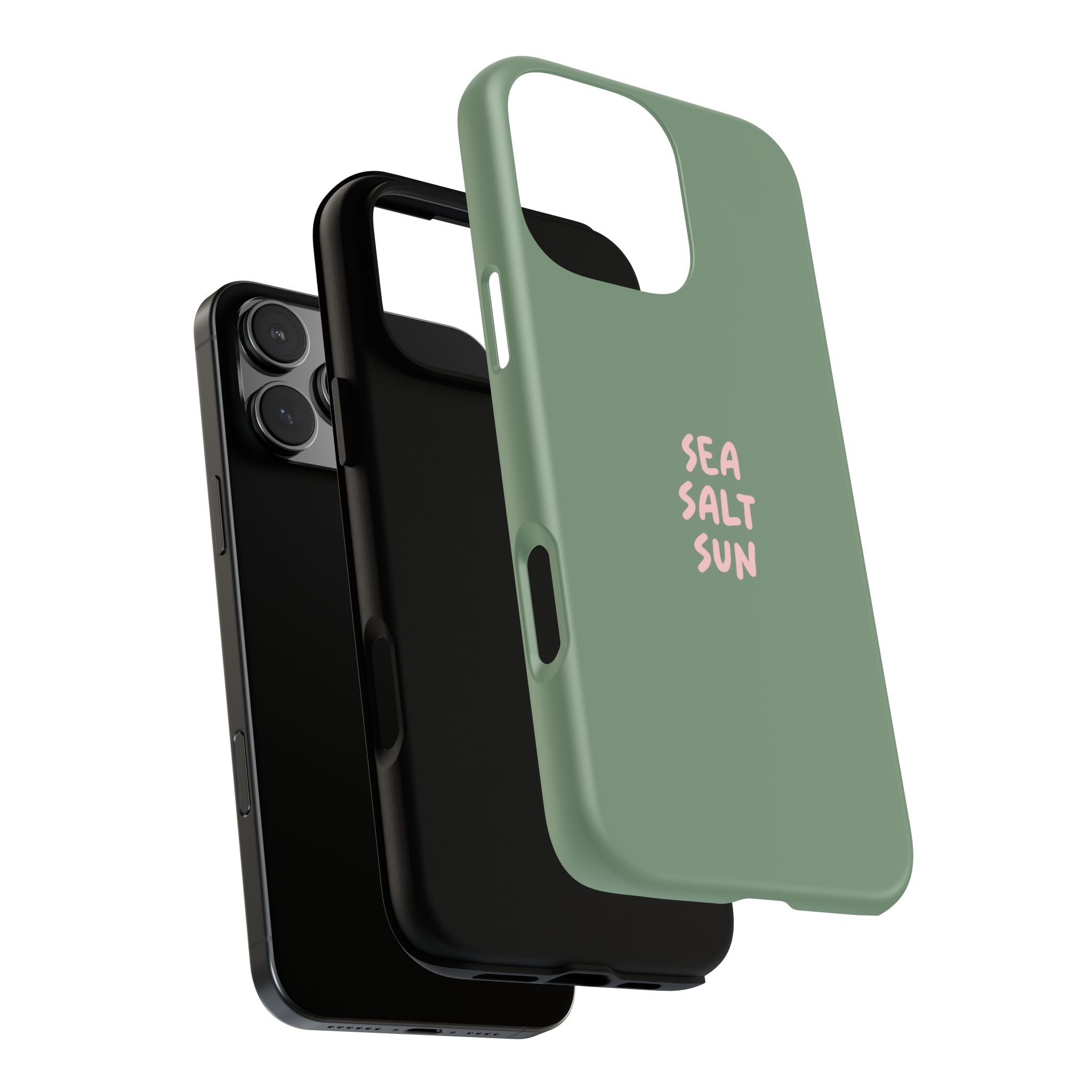 AUS - Phone Case Green color with custom text