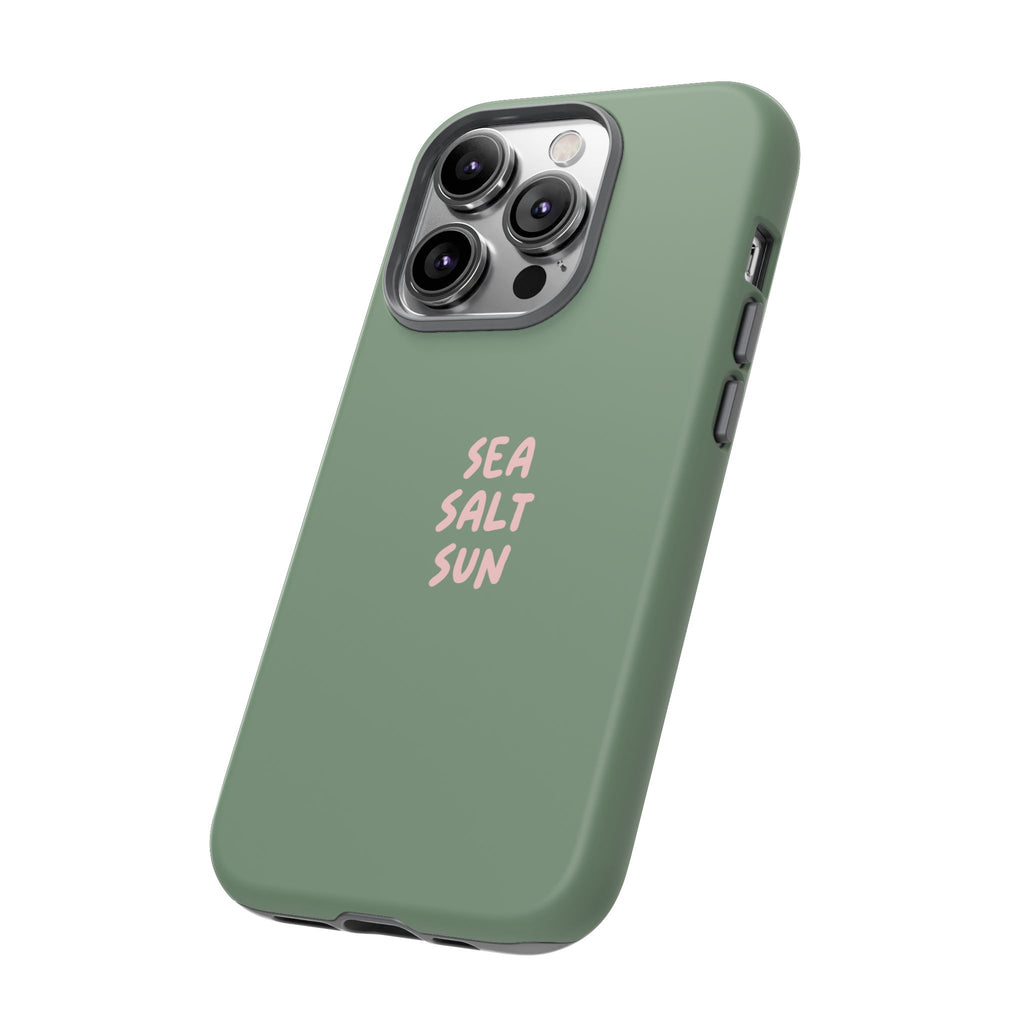 AUS - Phone Case Green color with custom text