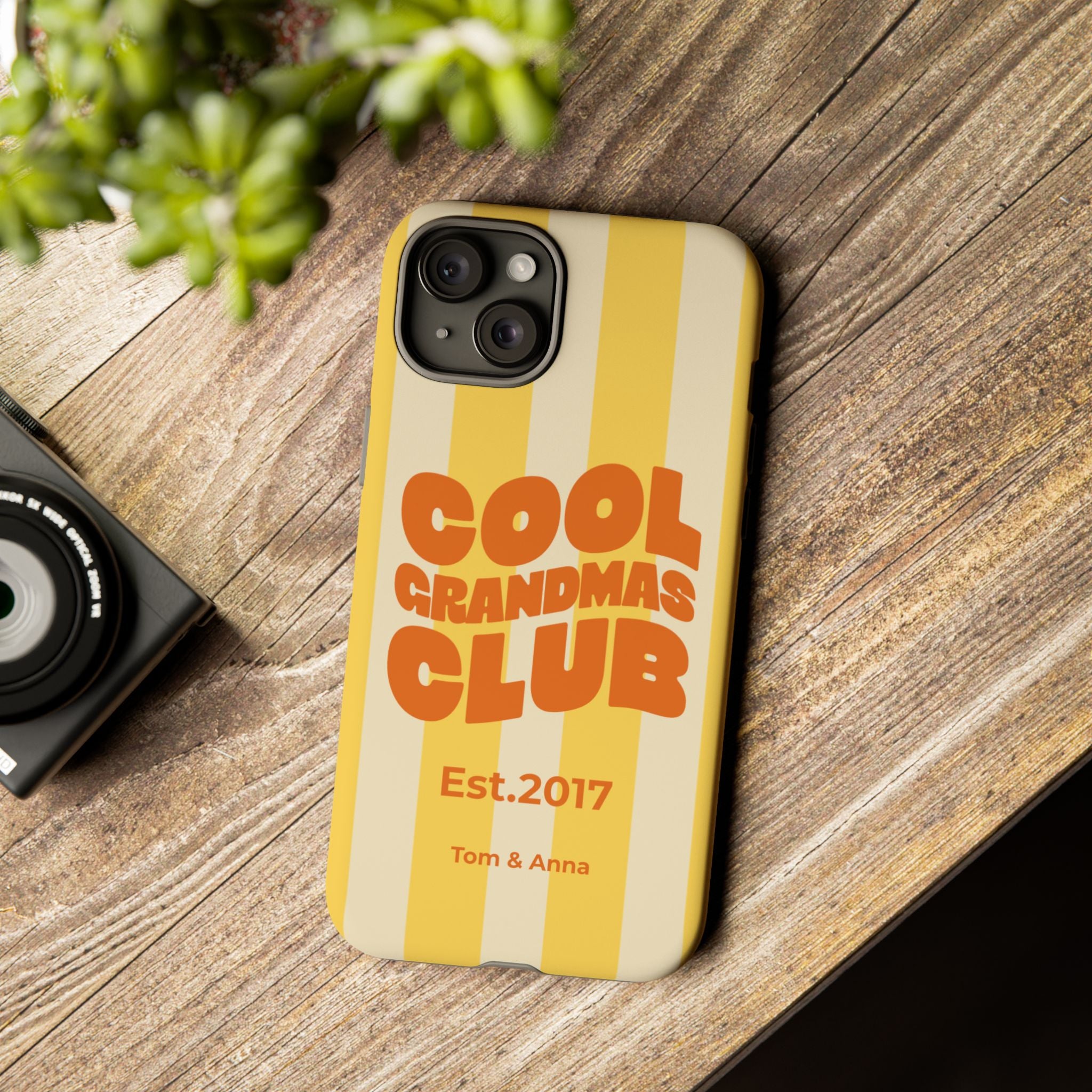 AUS - Phone Case Cool Grandmas Club & Names of children