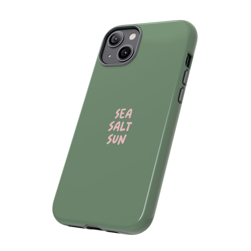 AUS - Phone Case Green color with custom text