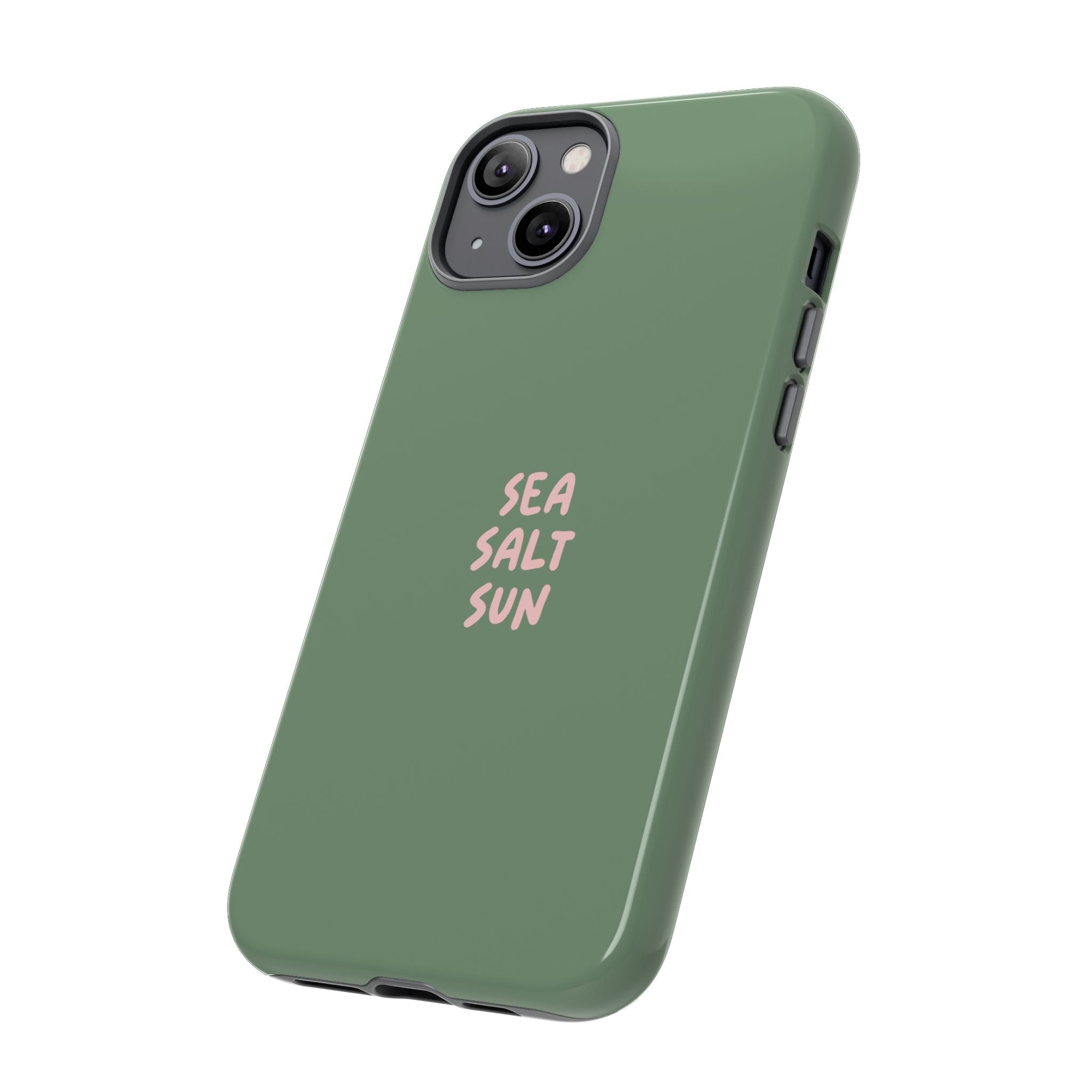 AUS - Phone Case Green color with custom text