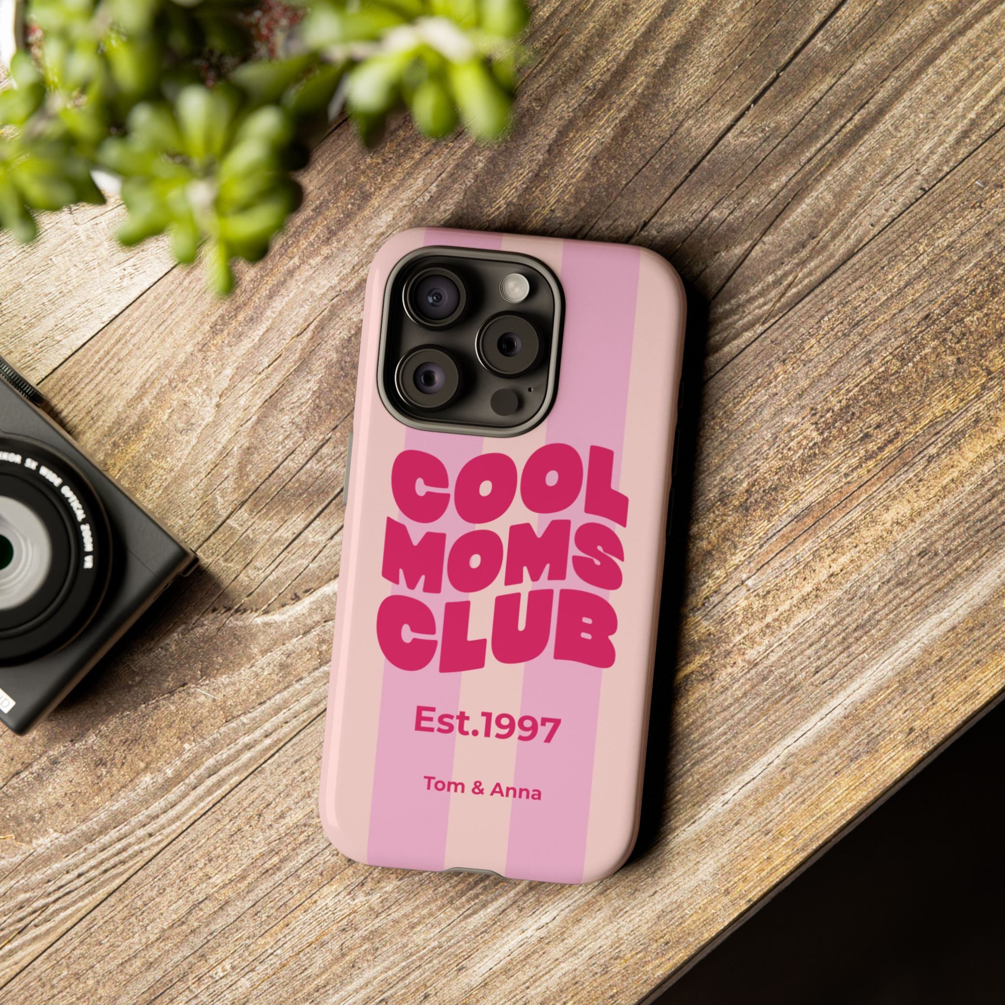 Phone Case Cool Moms Club & Names of children