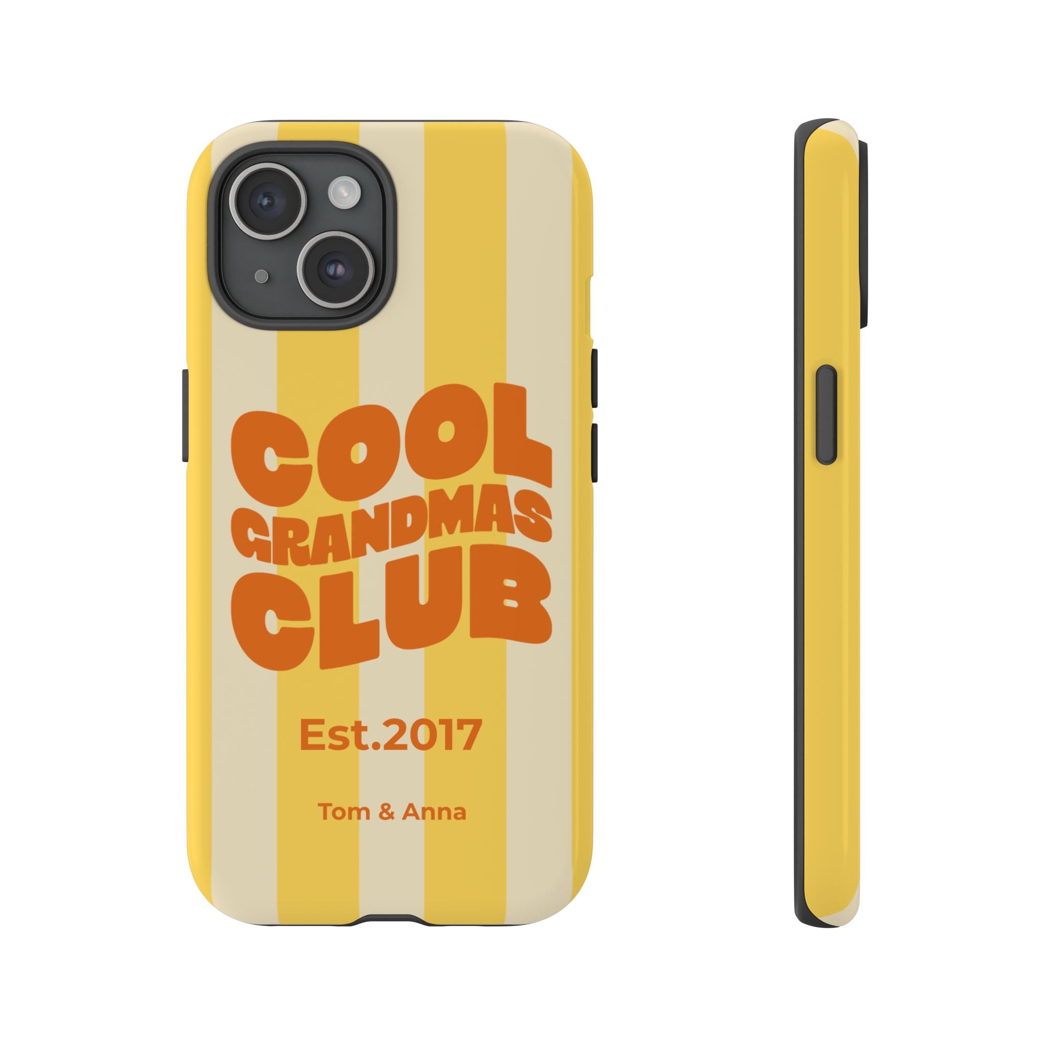 AUS - Phone Case Cool Grandmas Club & Names of children