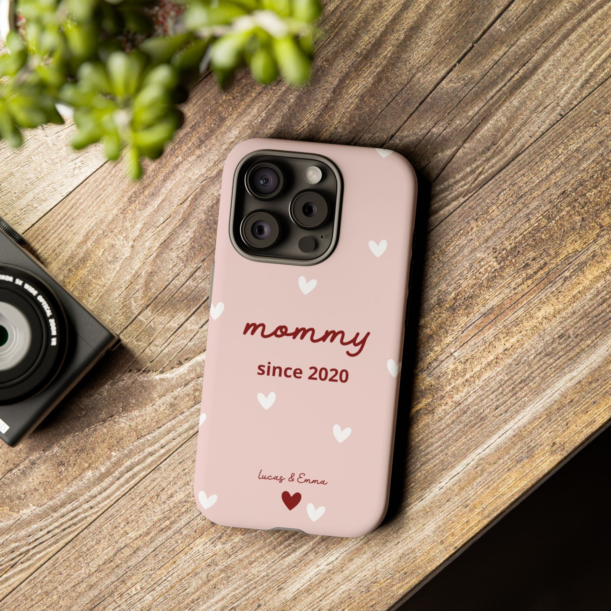 AUS - Phone Case Mommy or Grandma Since with Date & Names