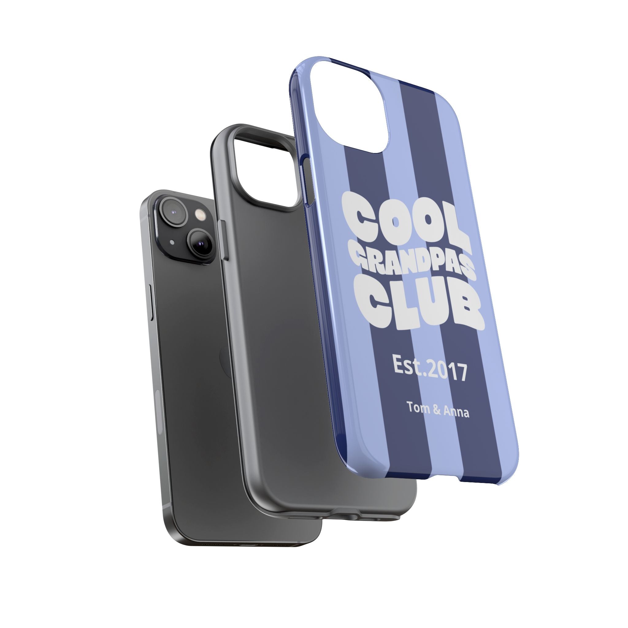 Phone Case Cool Grandpas Club & Names of grandchildren
