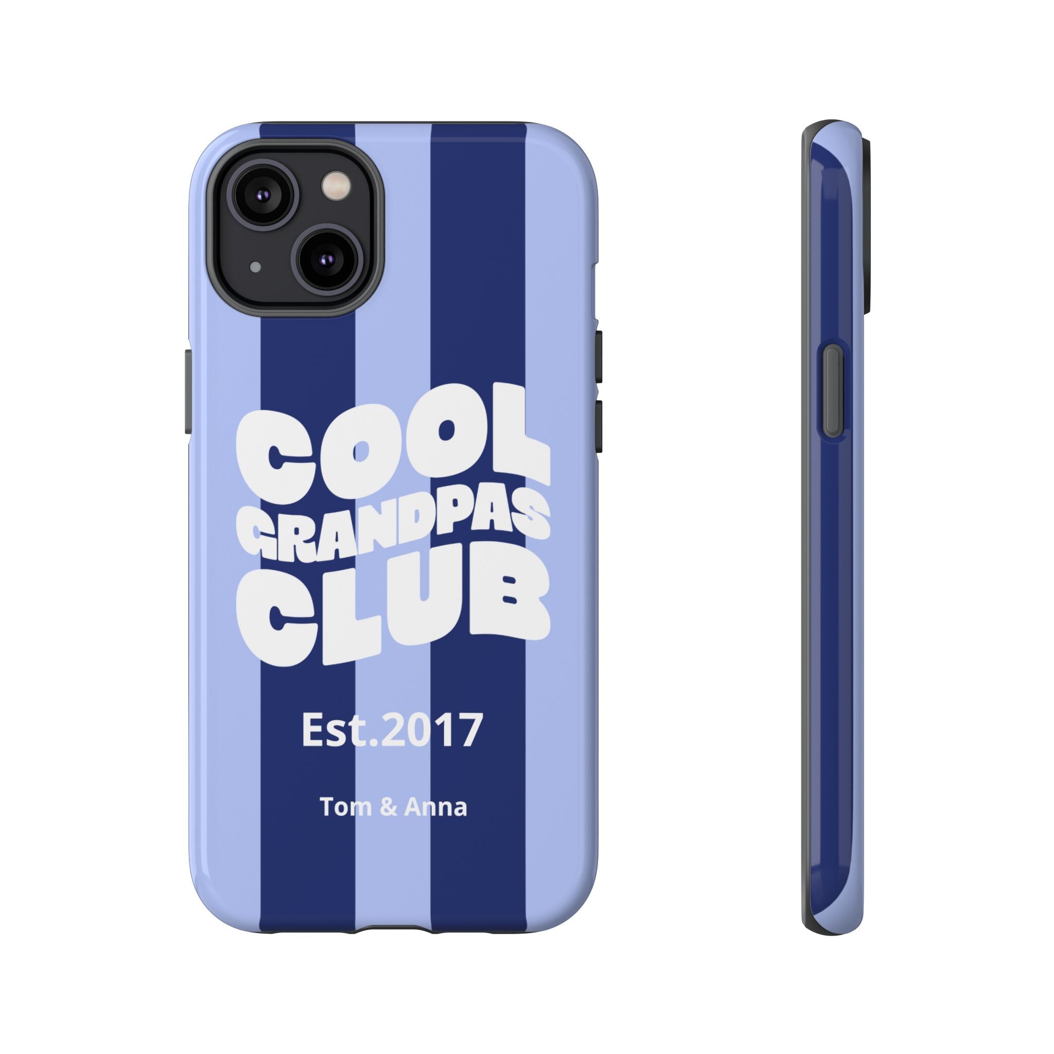 Phone Case Cool Grandpas Club & Names of grandchildren