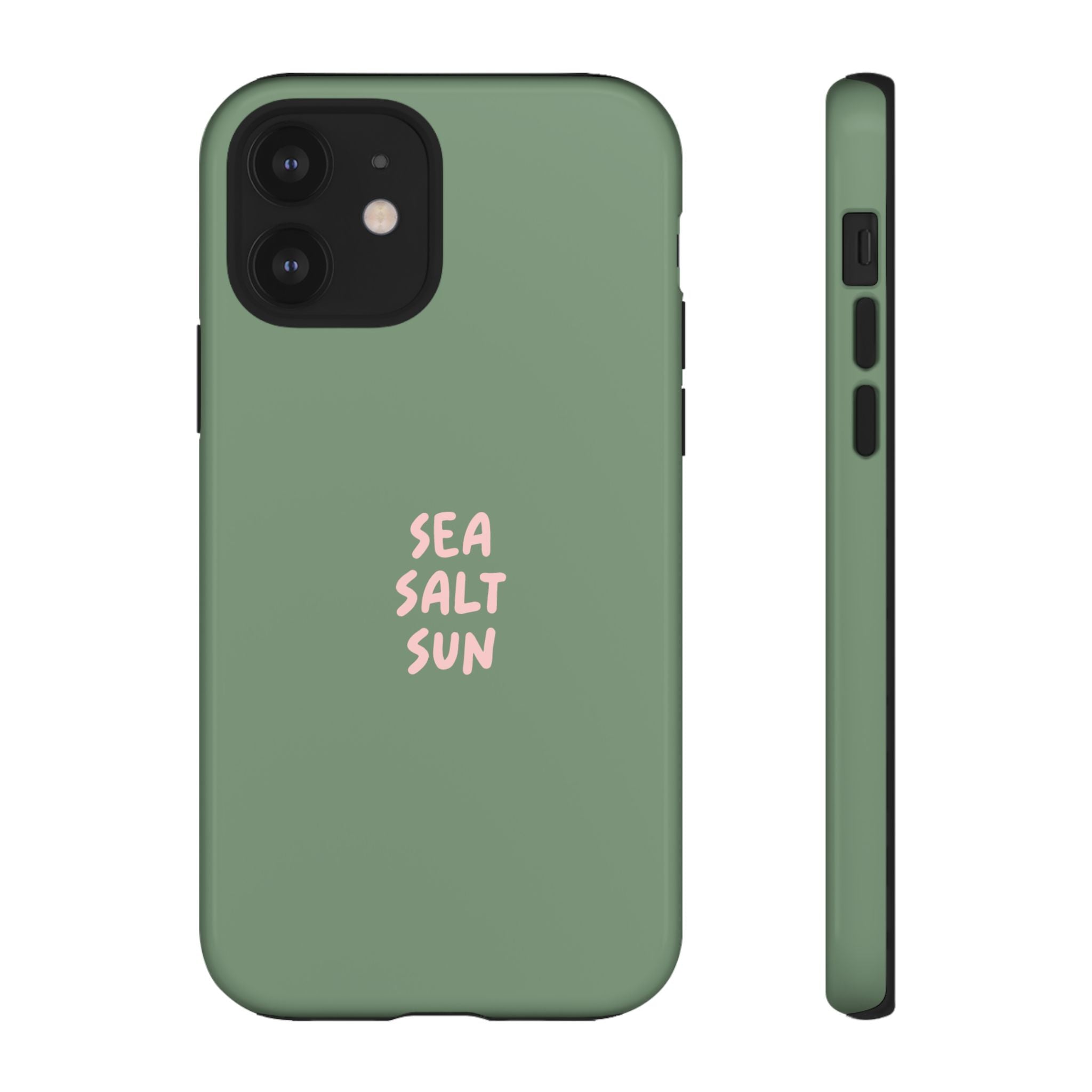 AUS - Phone Case Green color with custom text