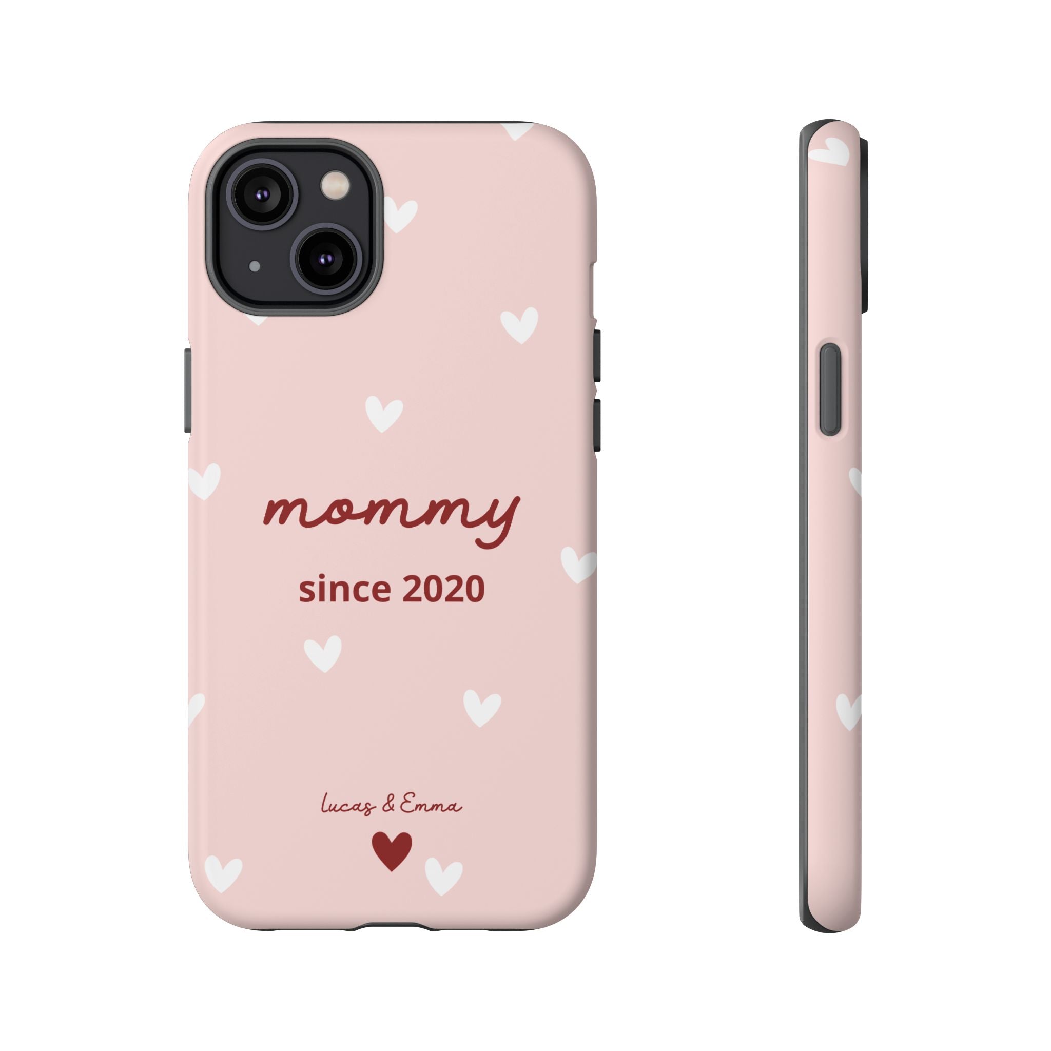 AUS - Phone Case Mommy or Grandma Since with Date & Names