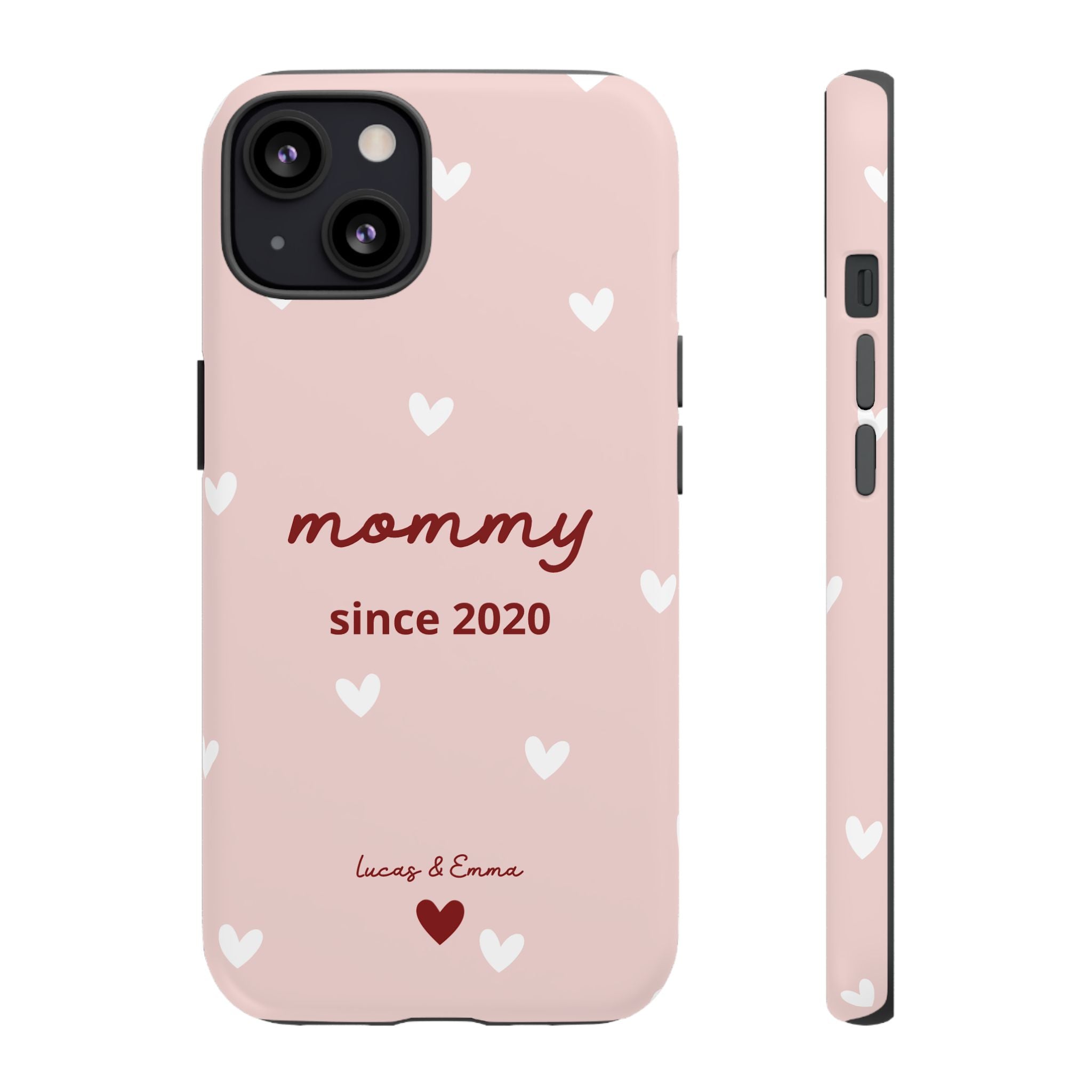 AUS - Phone Case Mommy or Grandma Since with Date & Names