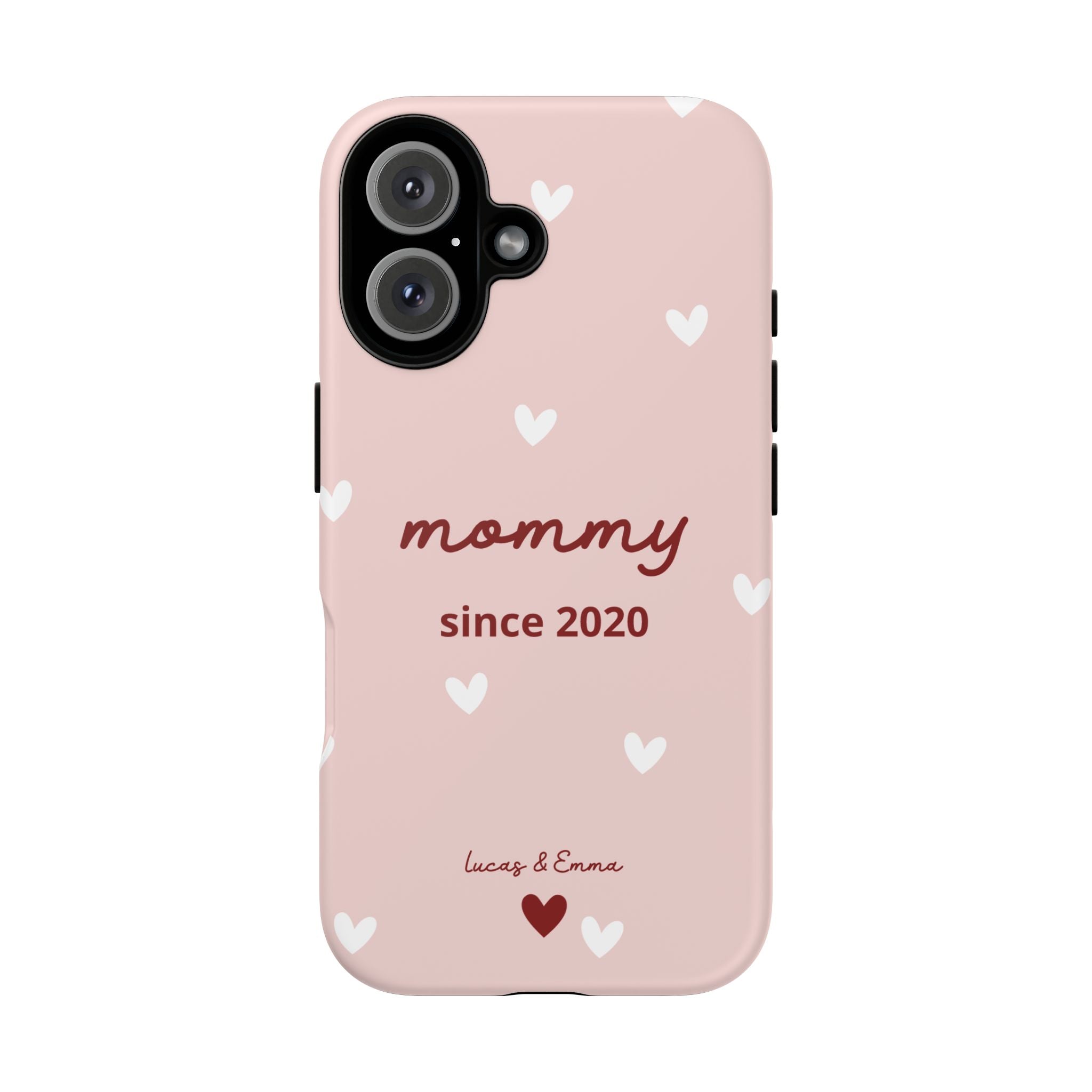 AUS - Phone Case Mommy or Grandma Since with Date & Names