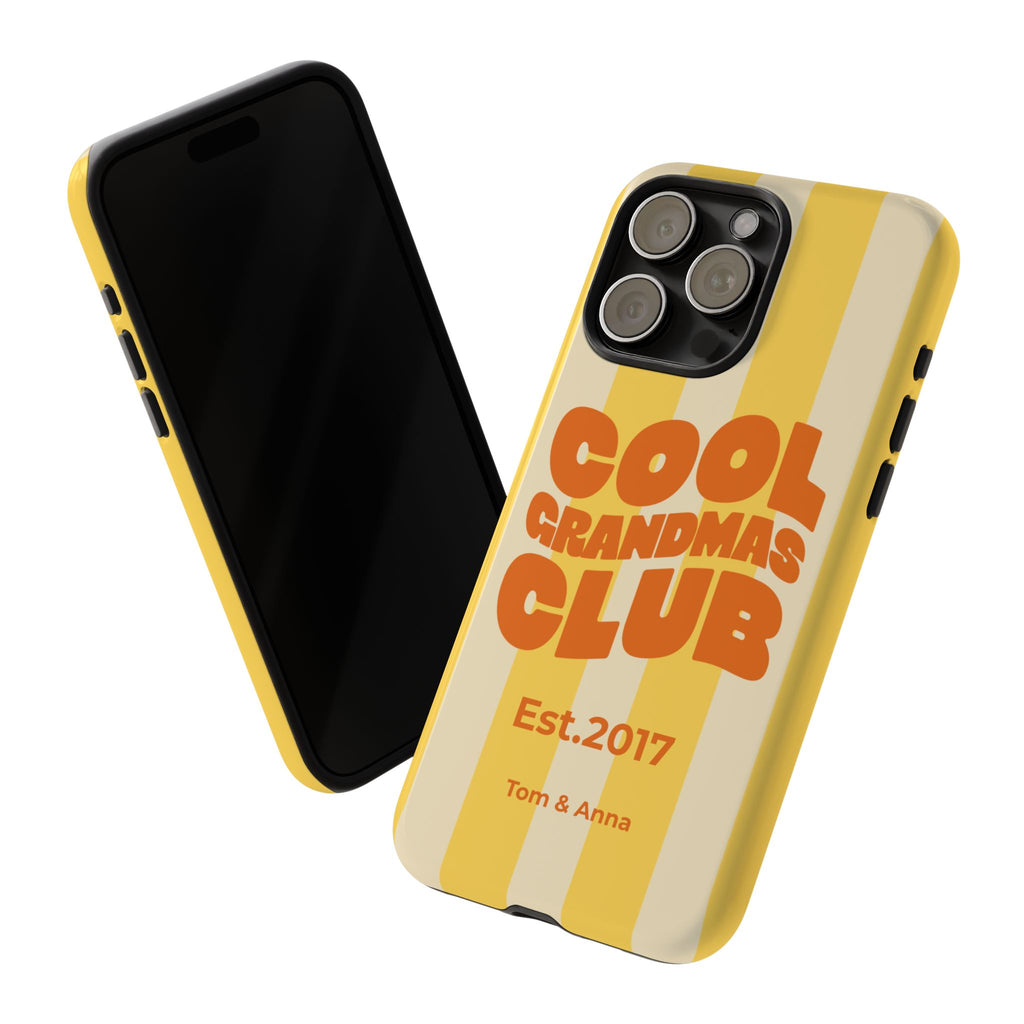 AUS - Phone Case Cool Grandmas Club & Names of children