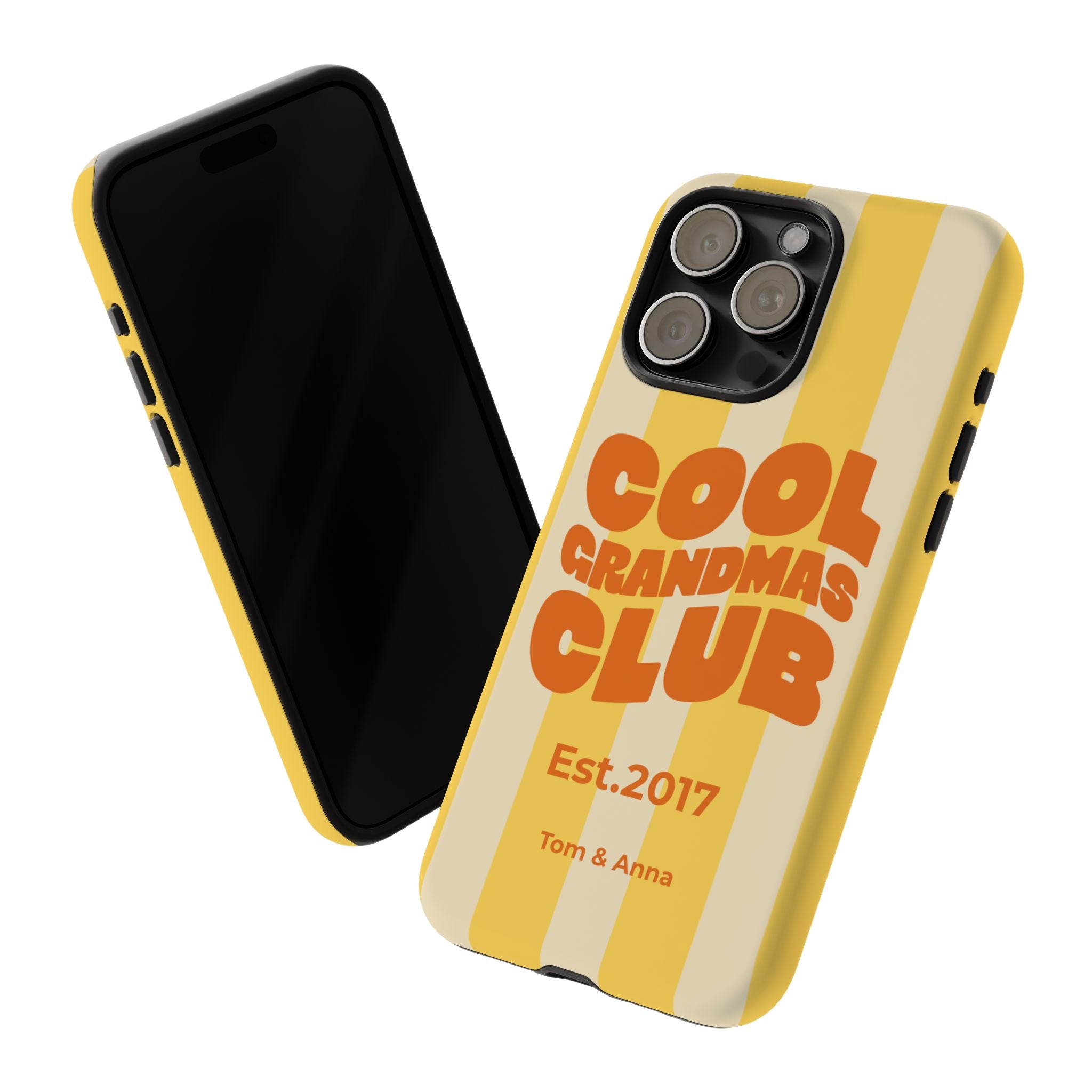 AUS - Phone Case Cool Grandmas Club & Names of children