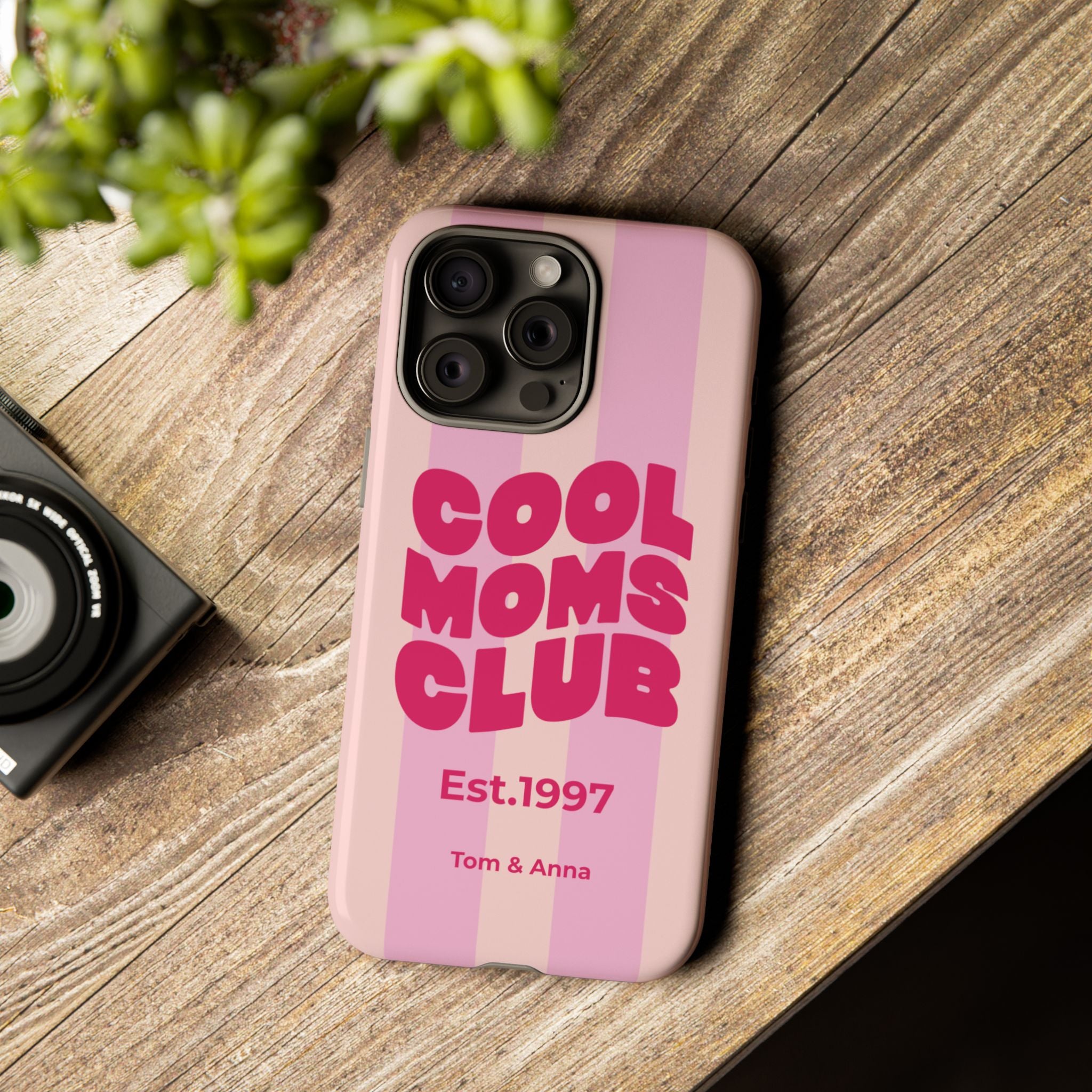 Phone Case Cool Moms Club & Names of children