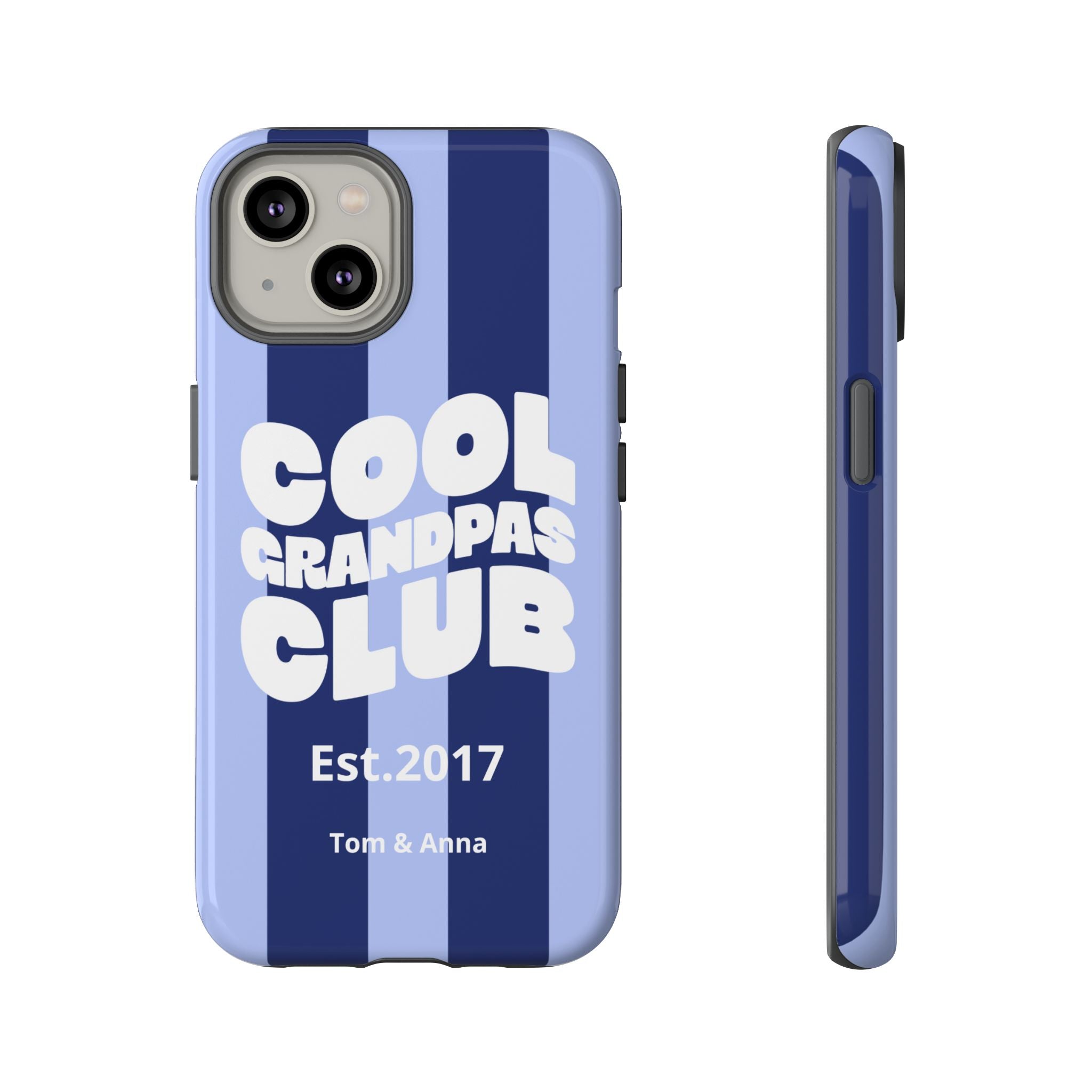Phone Case Cool Grandpas Club & Names of grandchildren