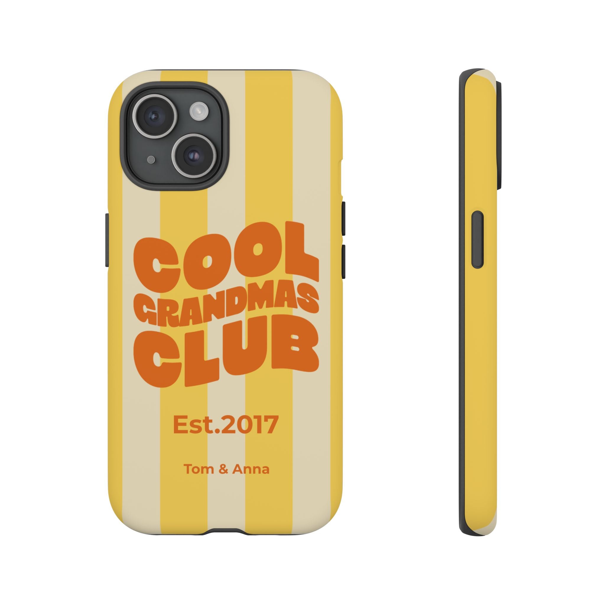 AUS - Phone Case Cool Grandmas Club & Names of children
