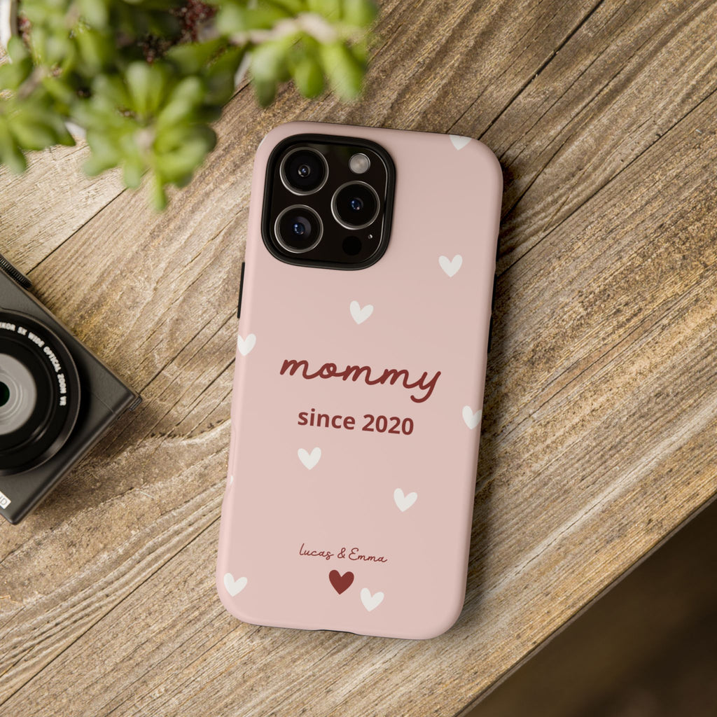 AUS - Phone Case Mommy or Grandma Since with Date & Names