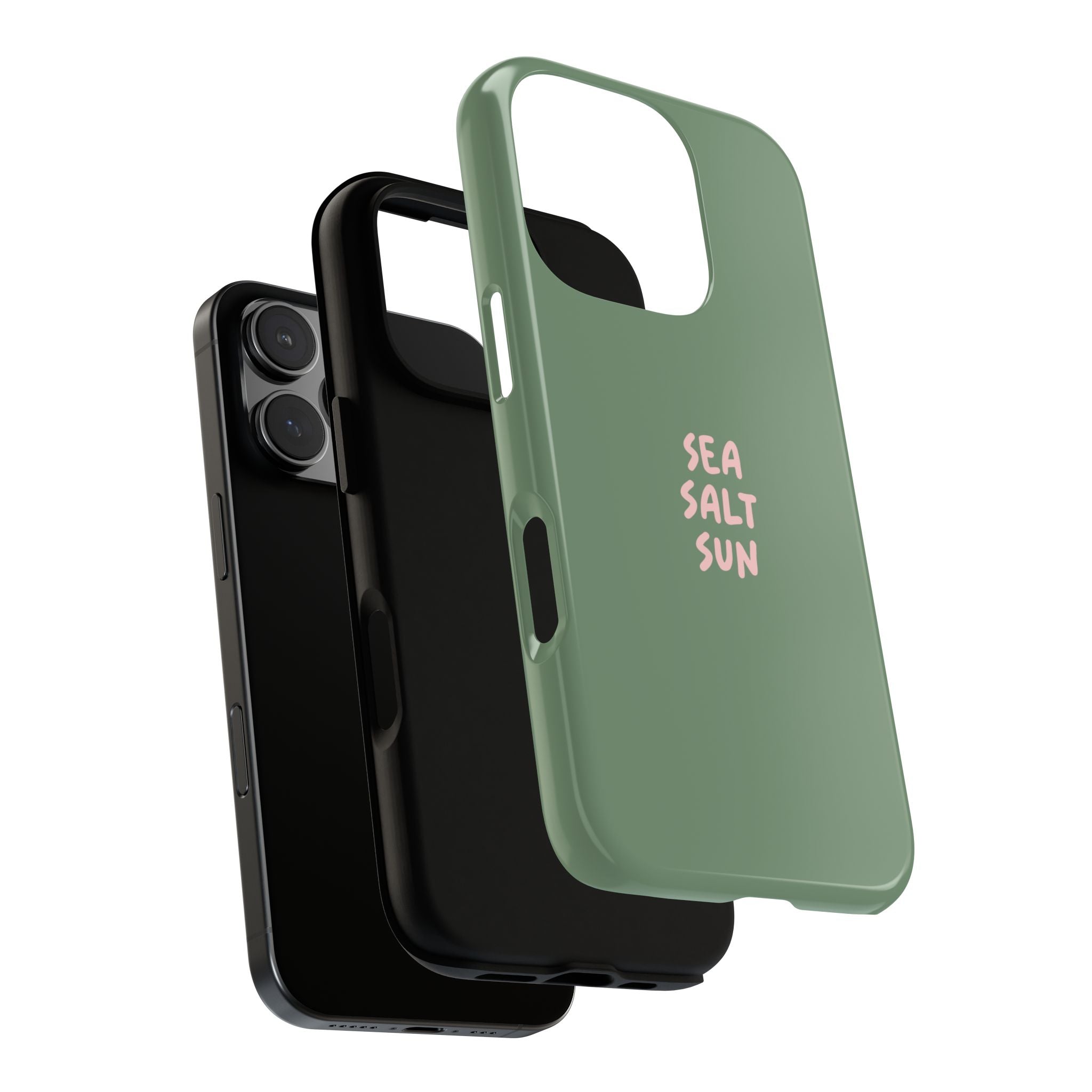 AUS - Phone Case Green color with custom text