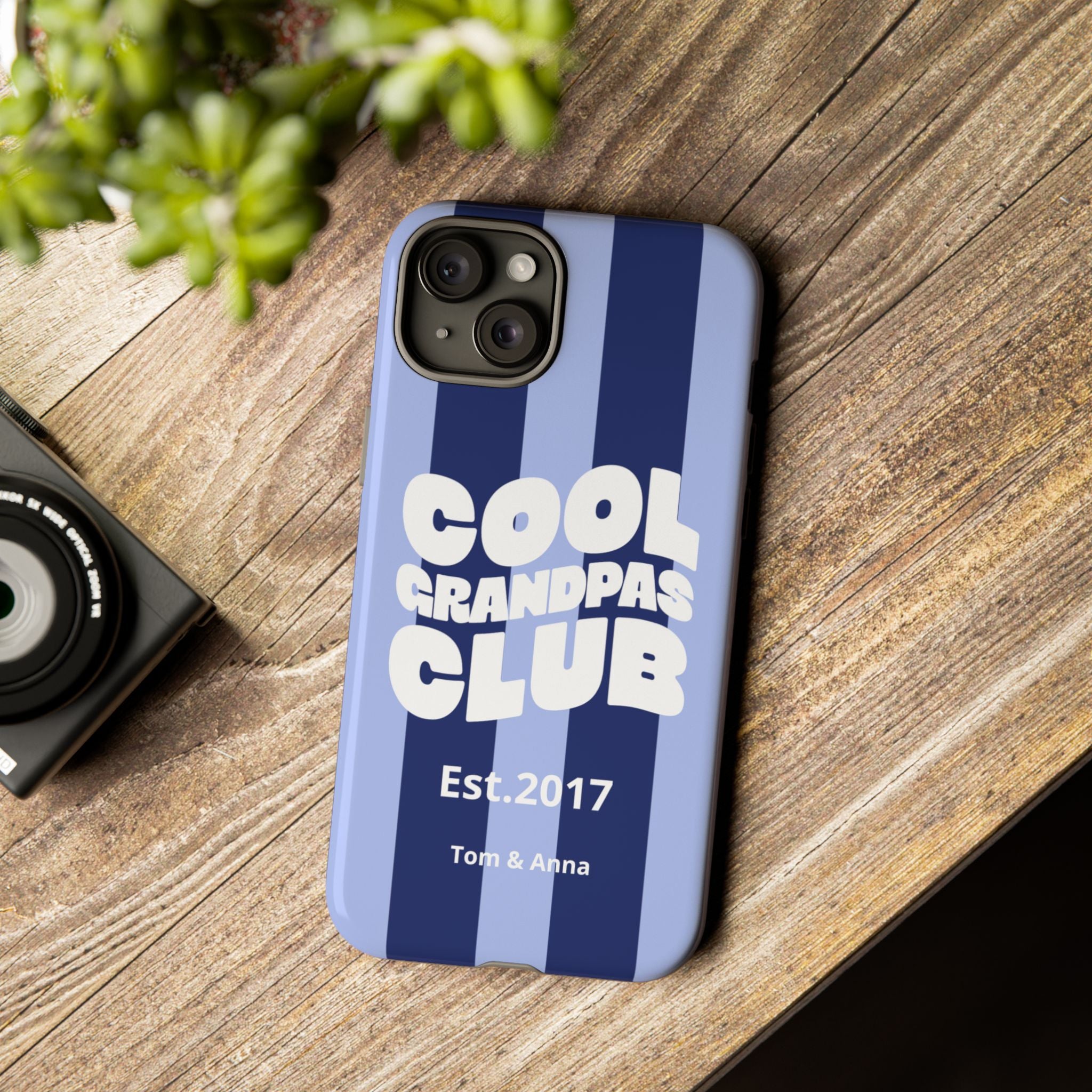 Phone Case Cool Grandpas Club & Names of grandchildren