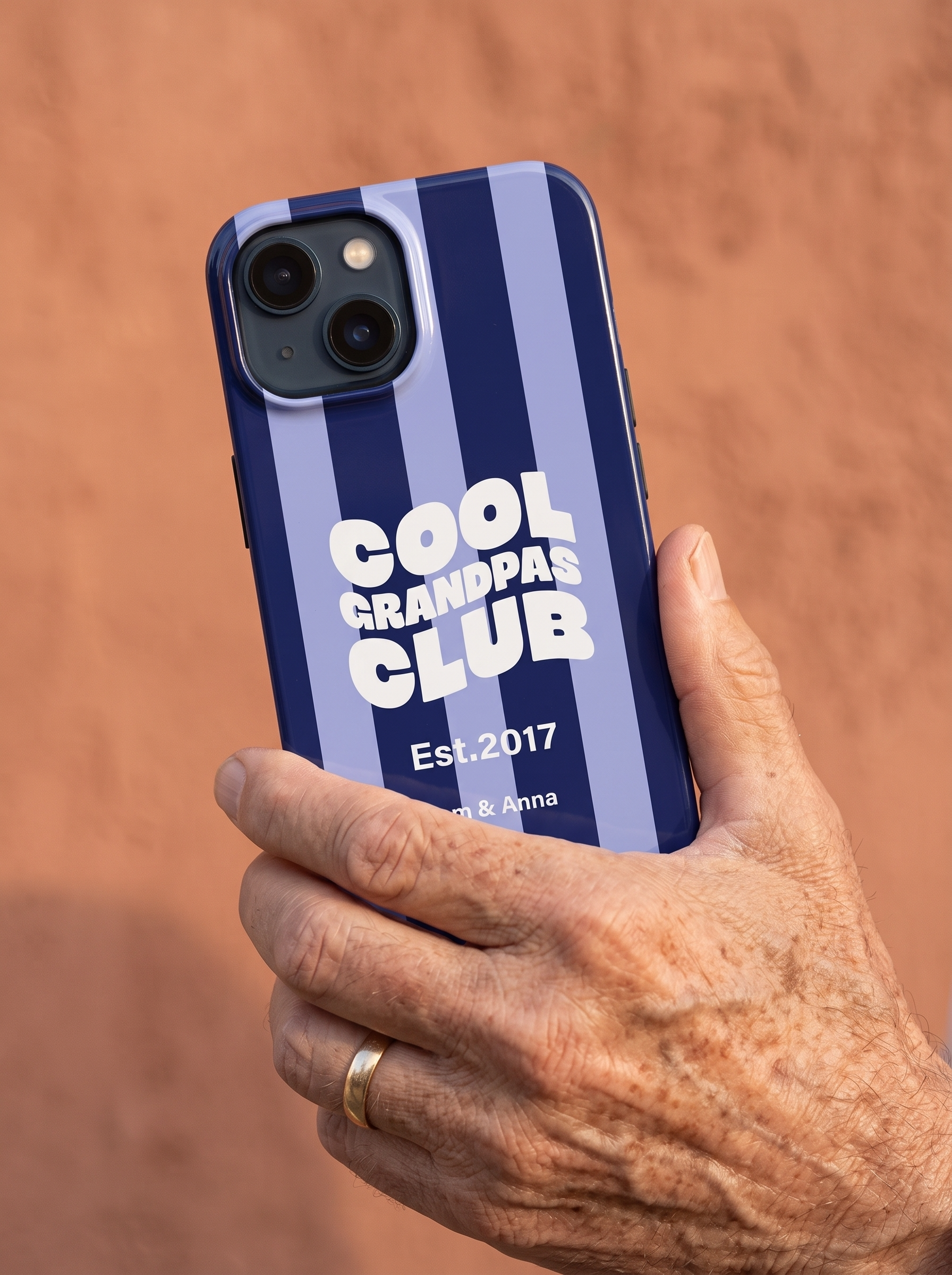 Phone Case Cool Grandpas Club & Names of grandchildren