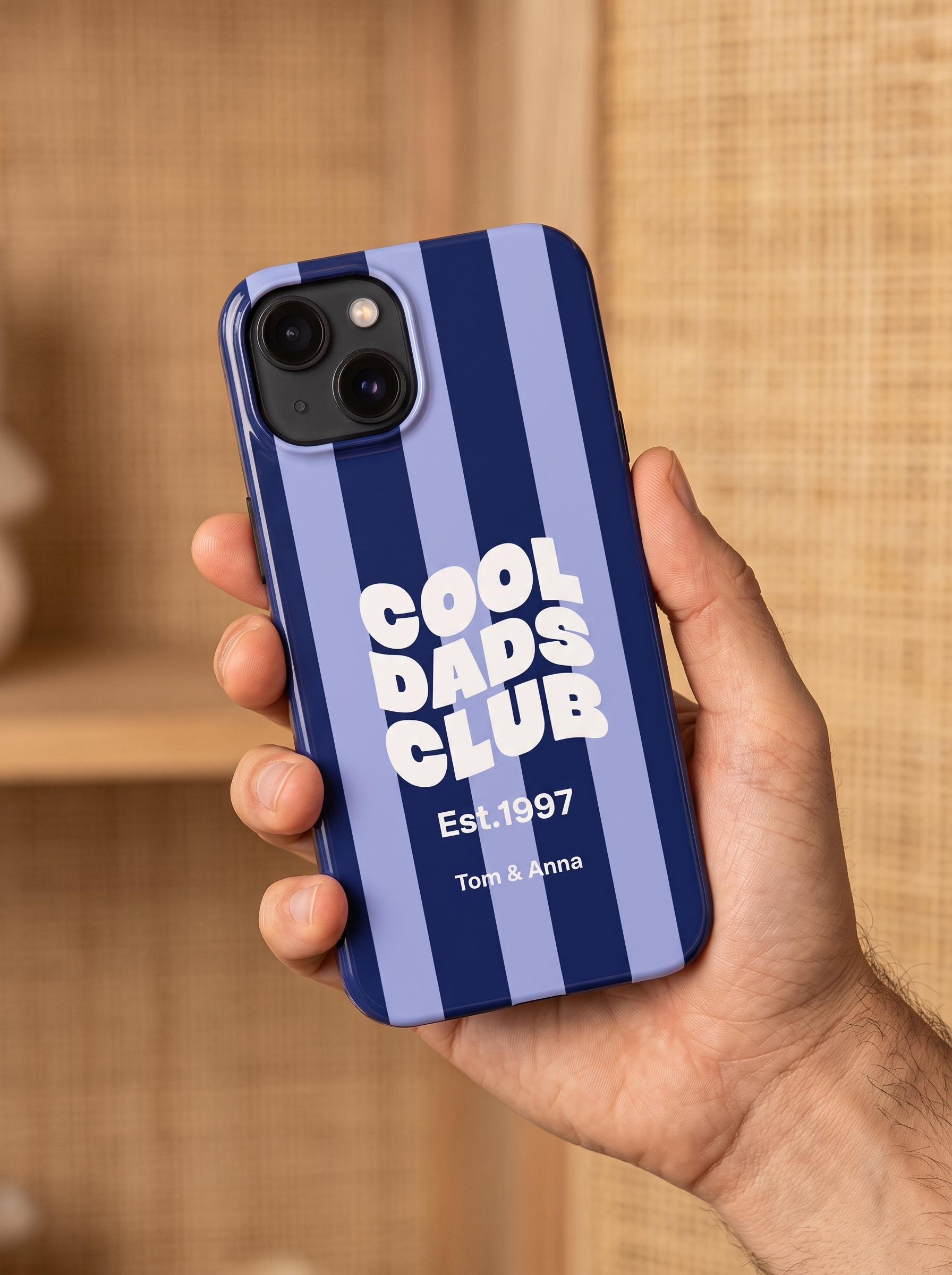 Phone Case Cool Dads Club & Names of children
