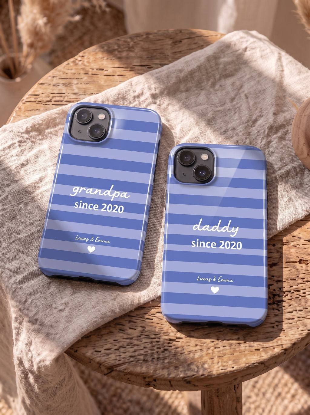 AUS - Phone Case Dad or Grandpa Since with Date & Names