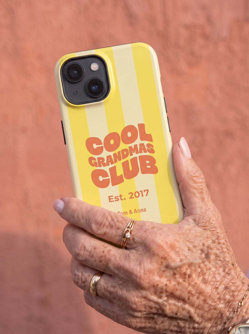 AUS - Phone Case Cool Grandmas Club & Names of children