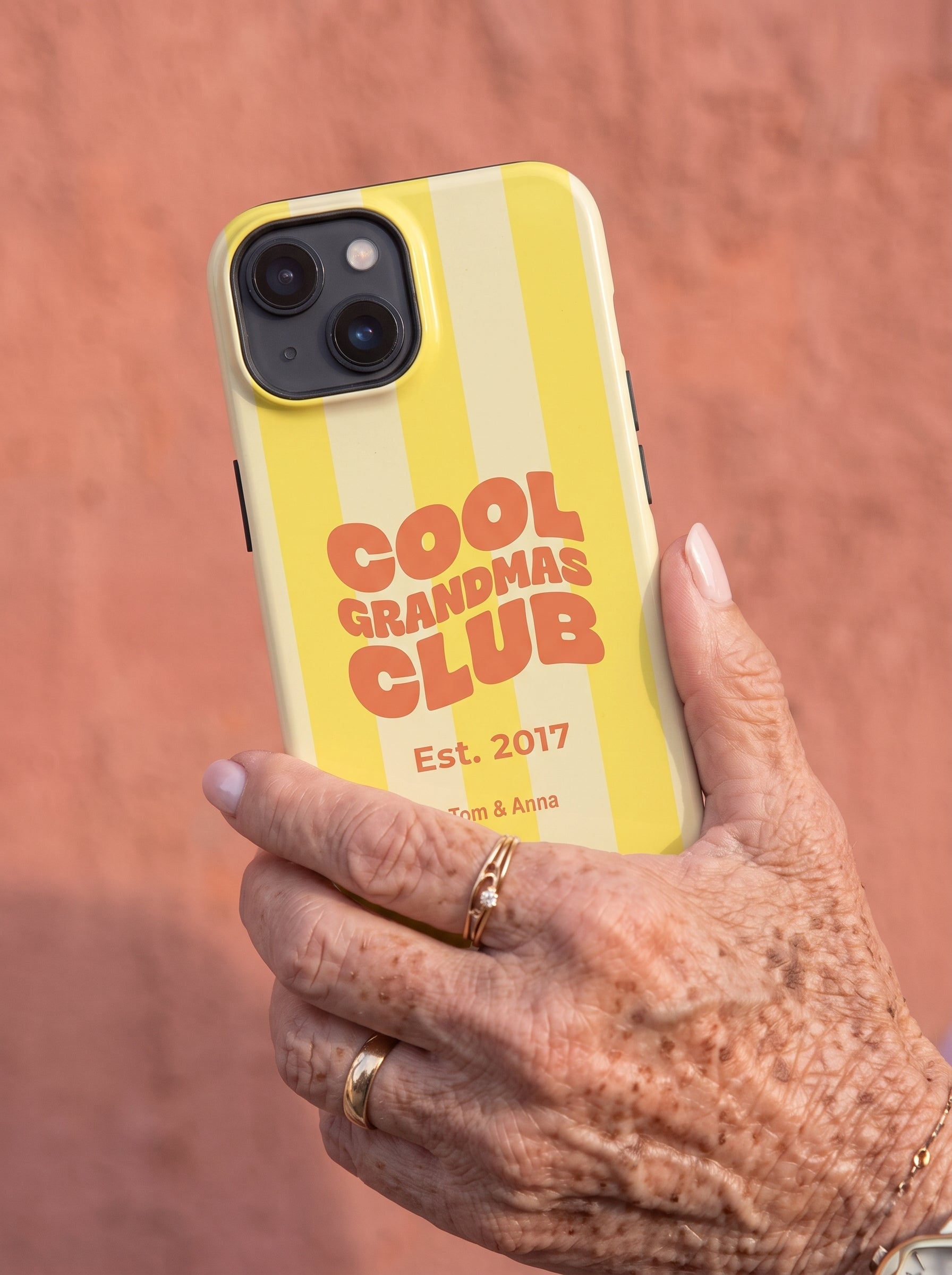 AUS - Phone Case Cool Grandmas Club & Names of children